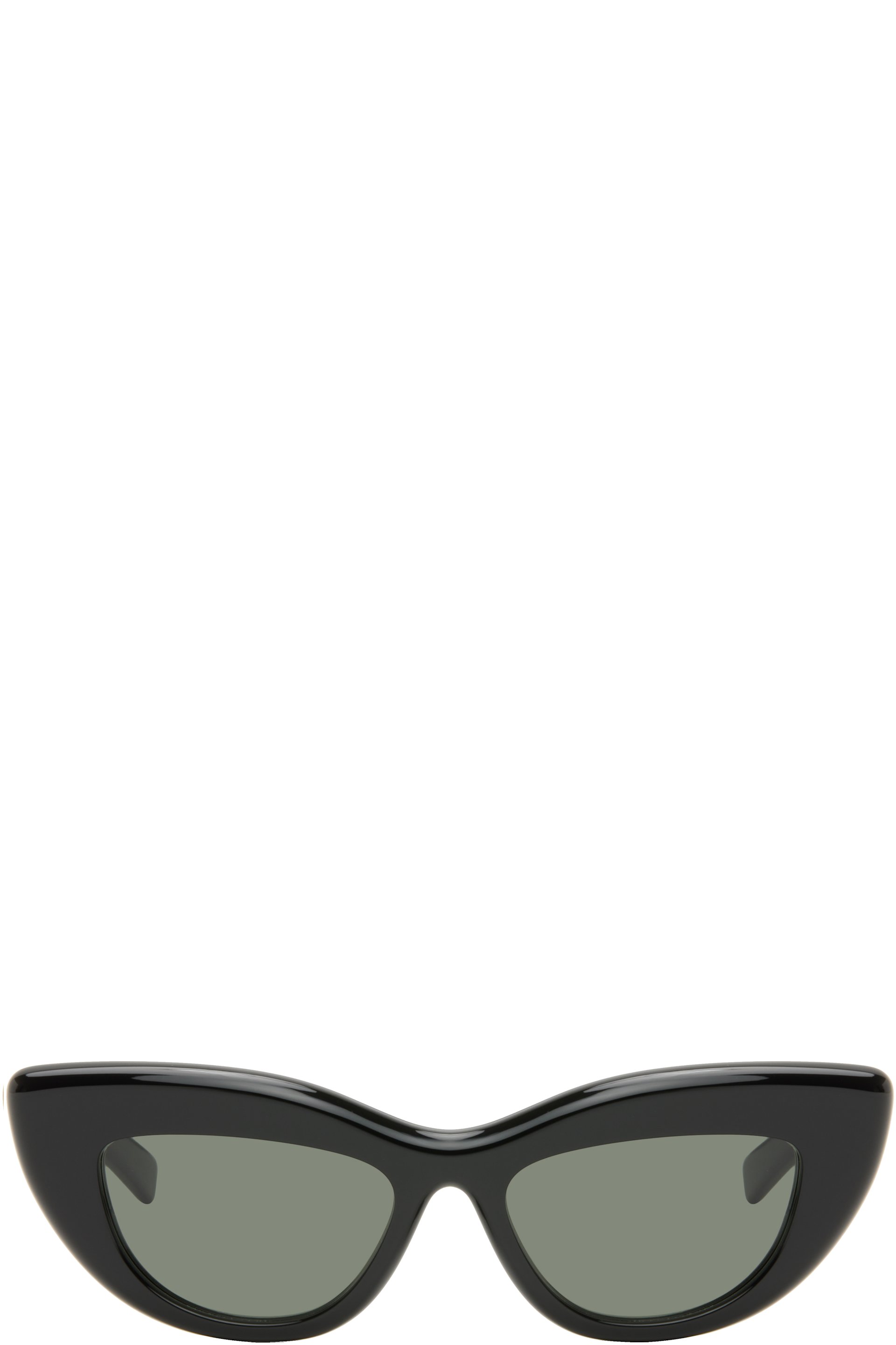 Gucci - Lunettes de soleil œil-de-chat noires