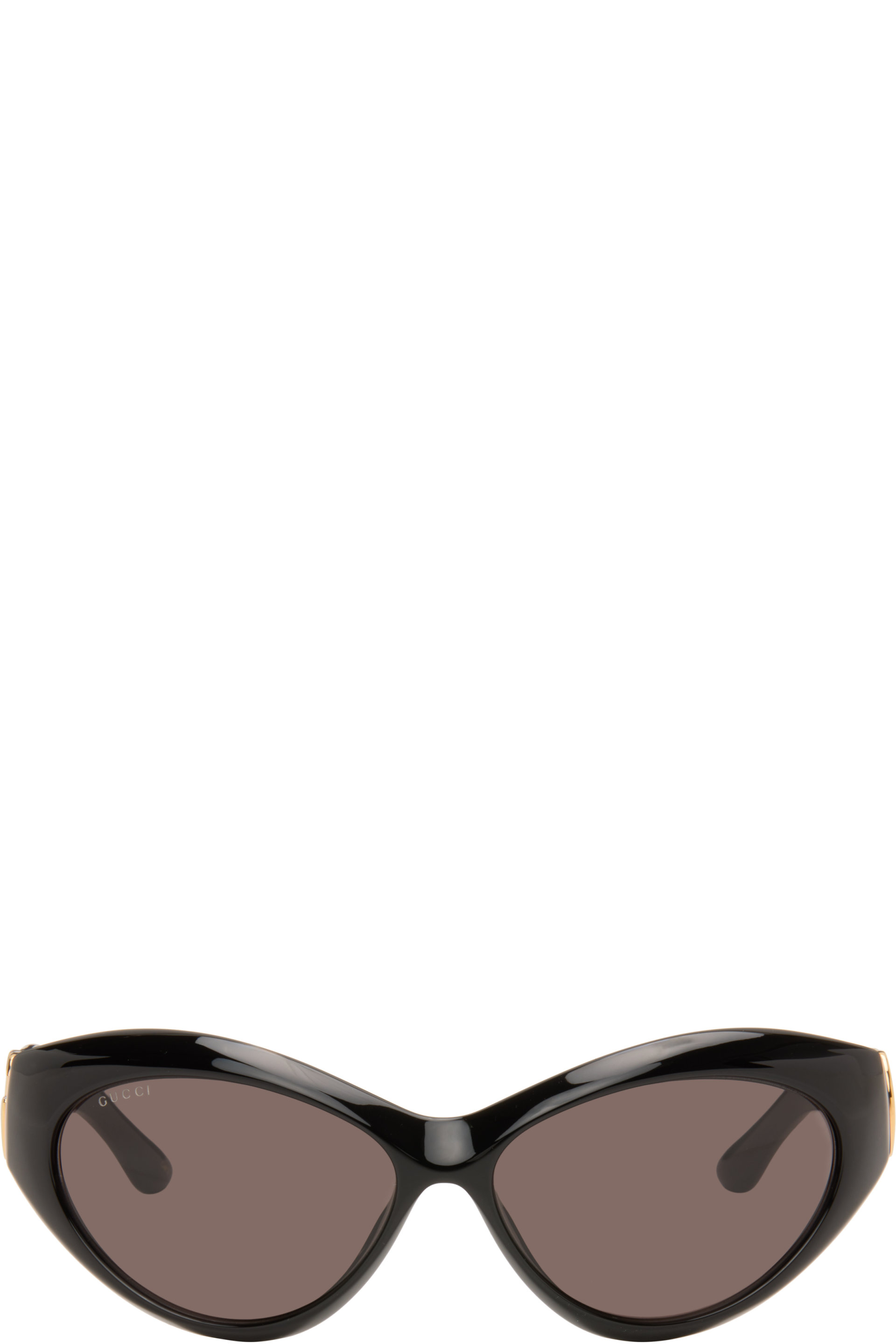 Gucci - Black Cat Eye Frame Sunglasses