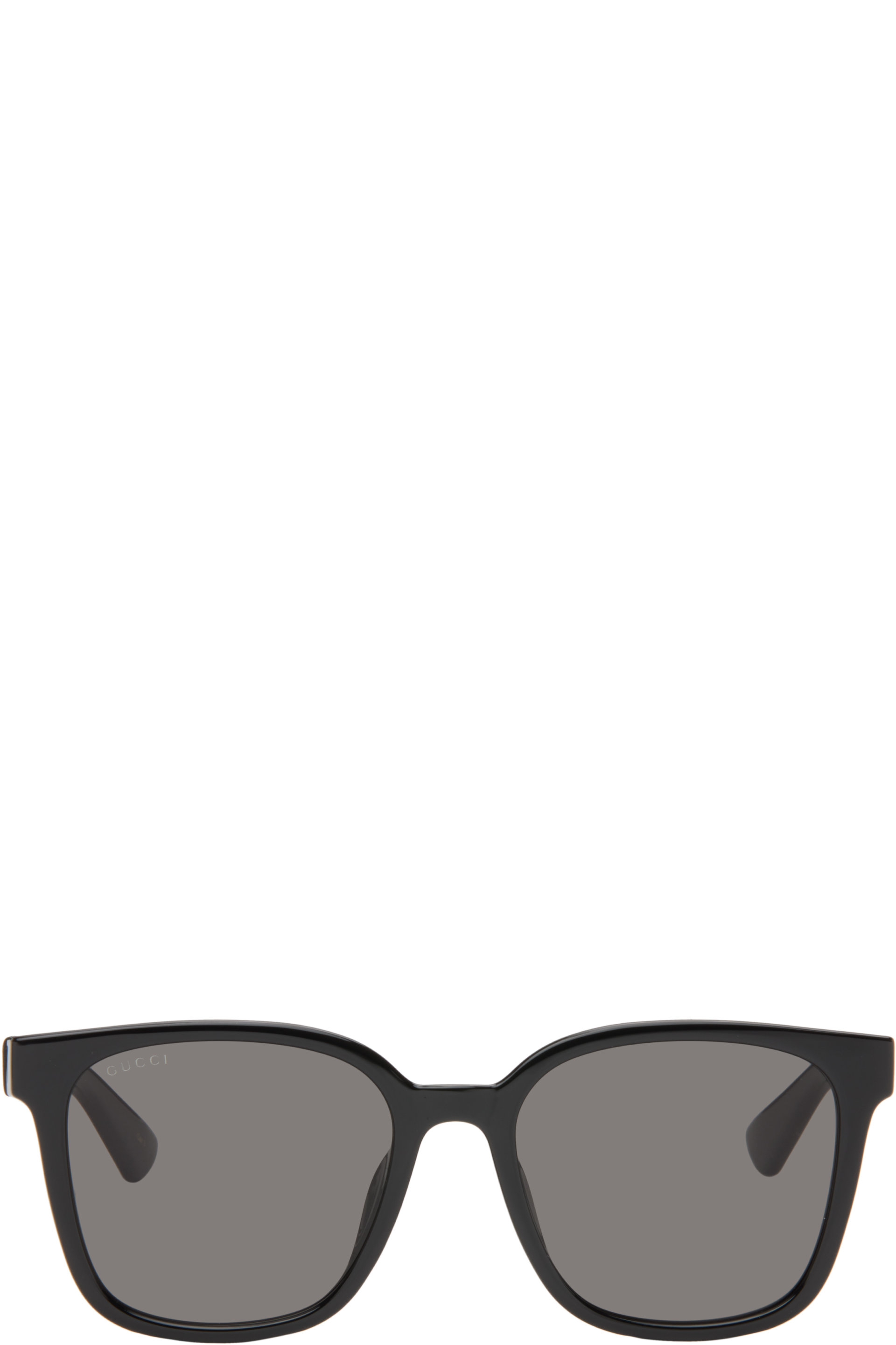 Gucci - Black Square Sunglasses