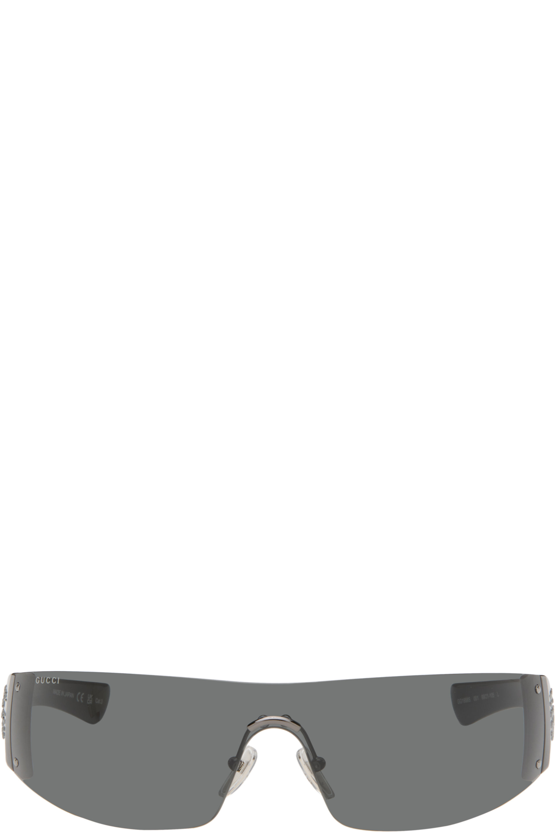 Gucci - Black Leonie Mask Sunglasses