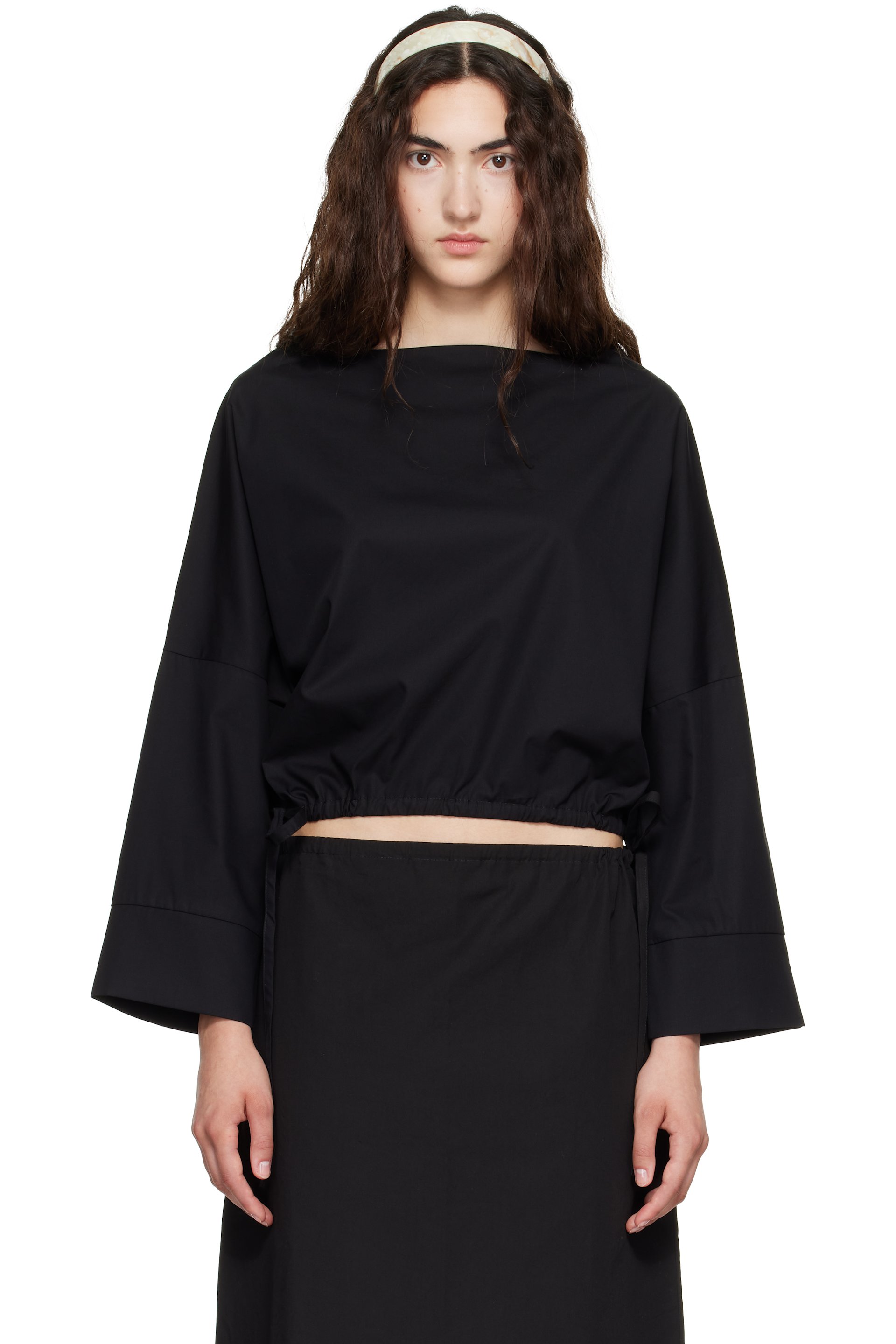 Brooke Callahan - Black Cuff Top