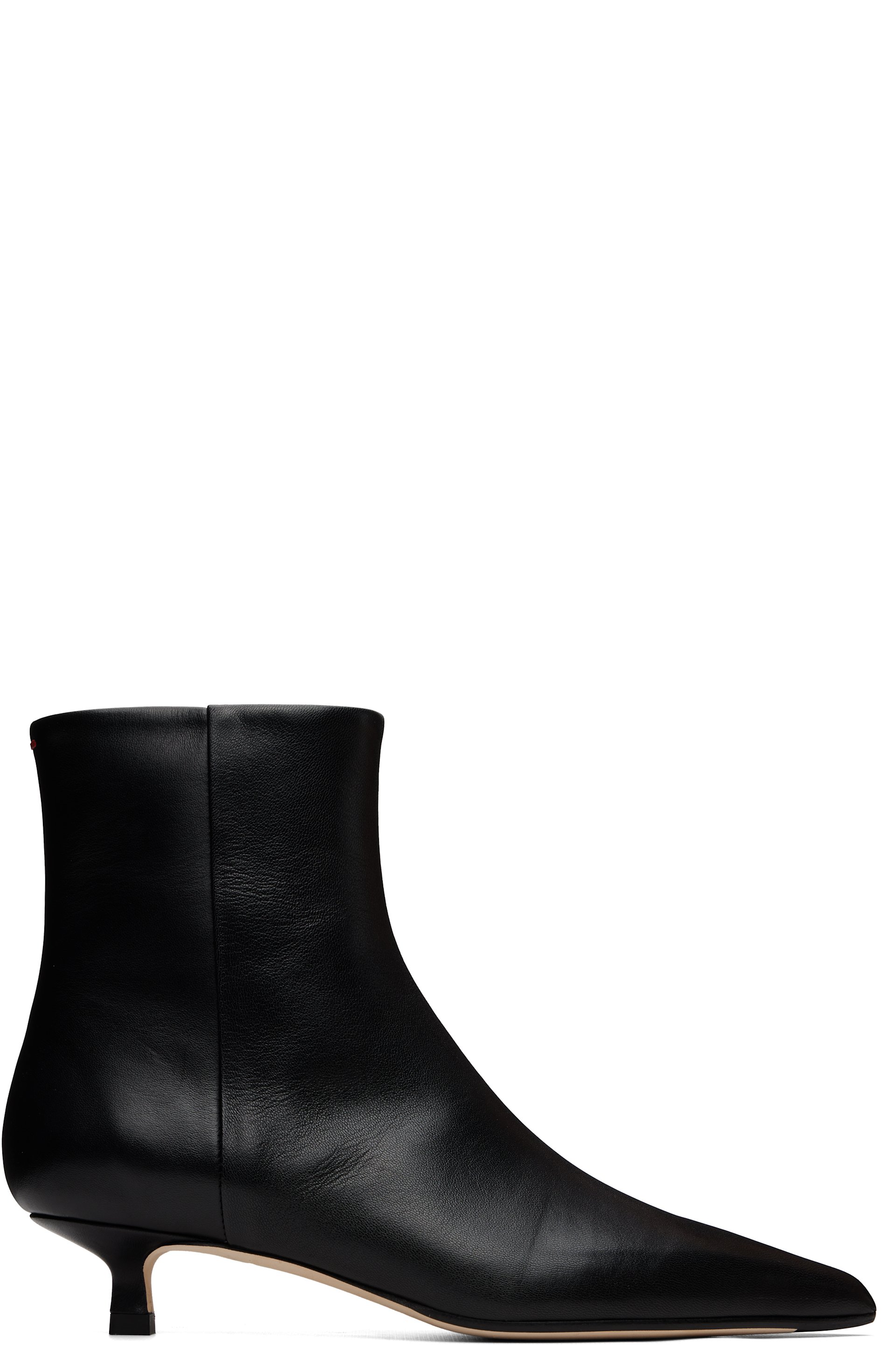 Aeyde - Black Sofie Leather Ankle Boots