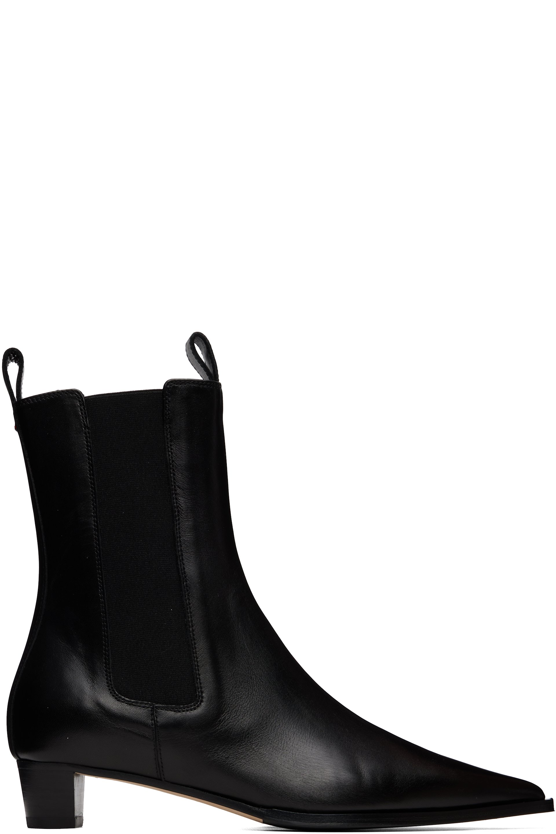 Aeyde - Black Kiki Leather Chelsea Boots