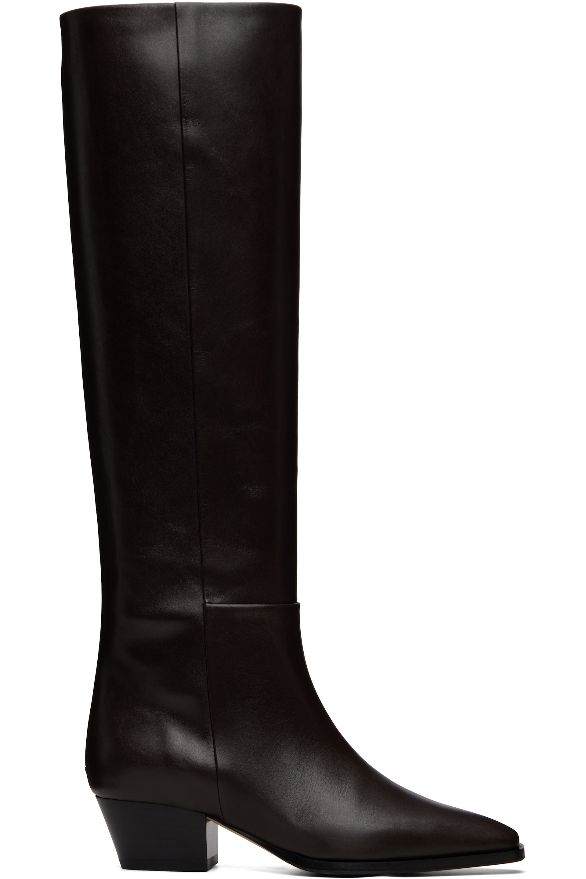 Aeyde - Brown Medea Knee-High Boots