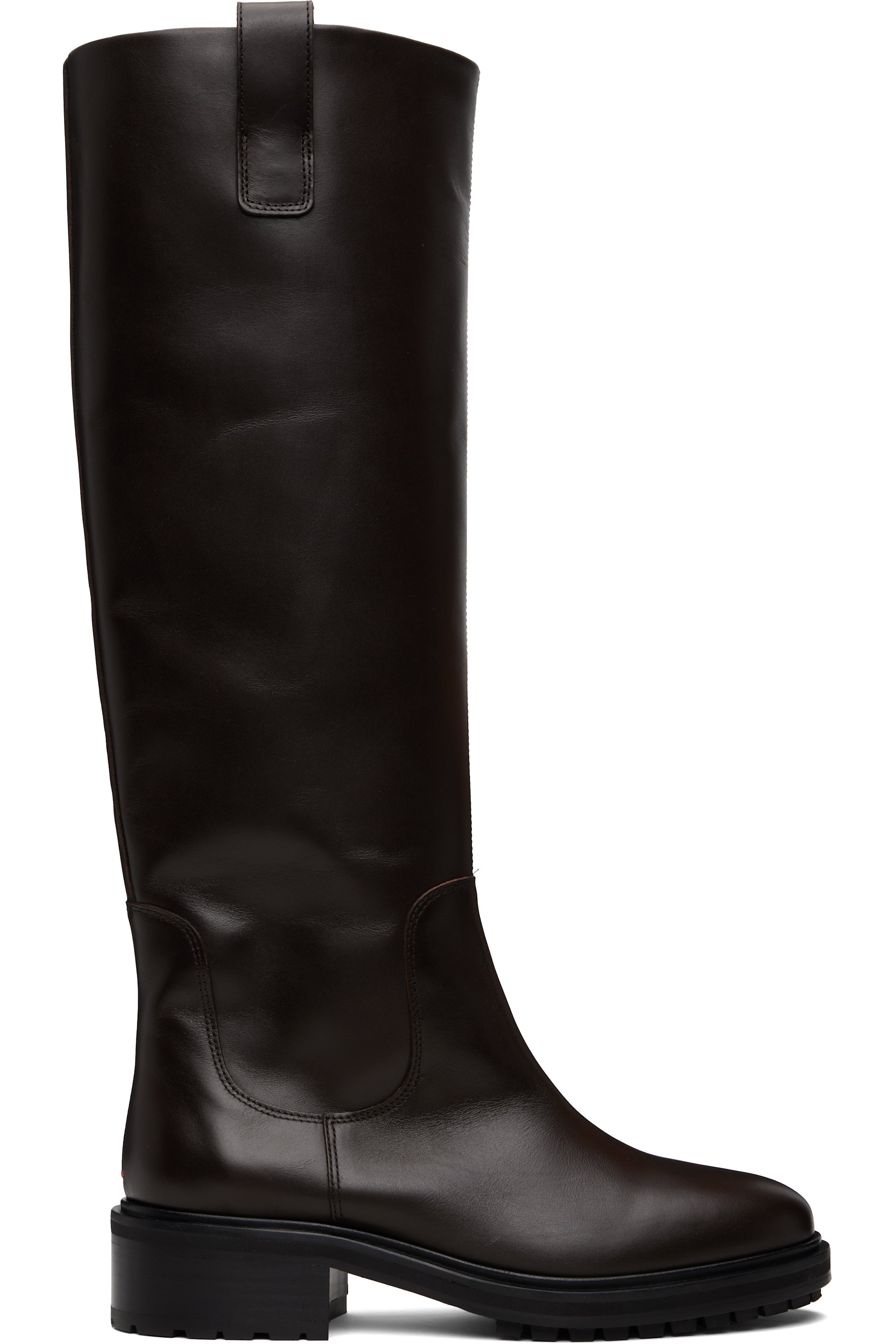 Aeyde - Brown Henry Knee-High Boots