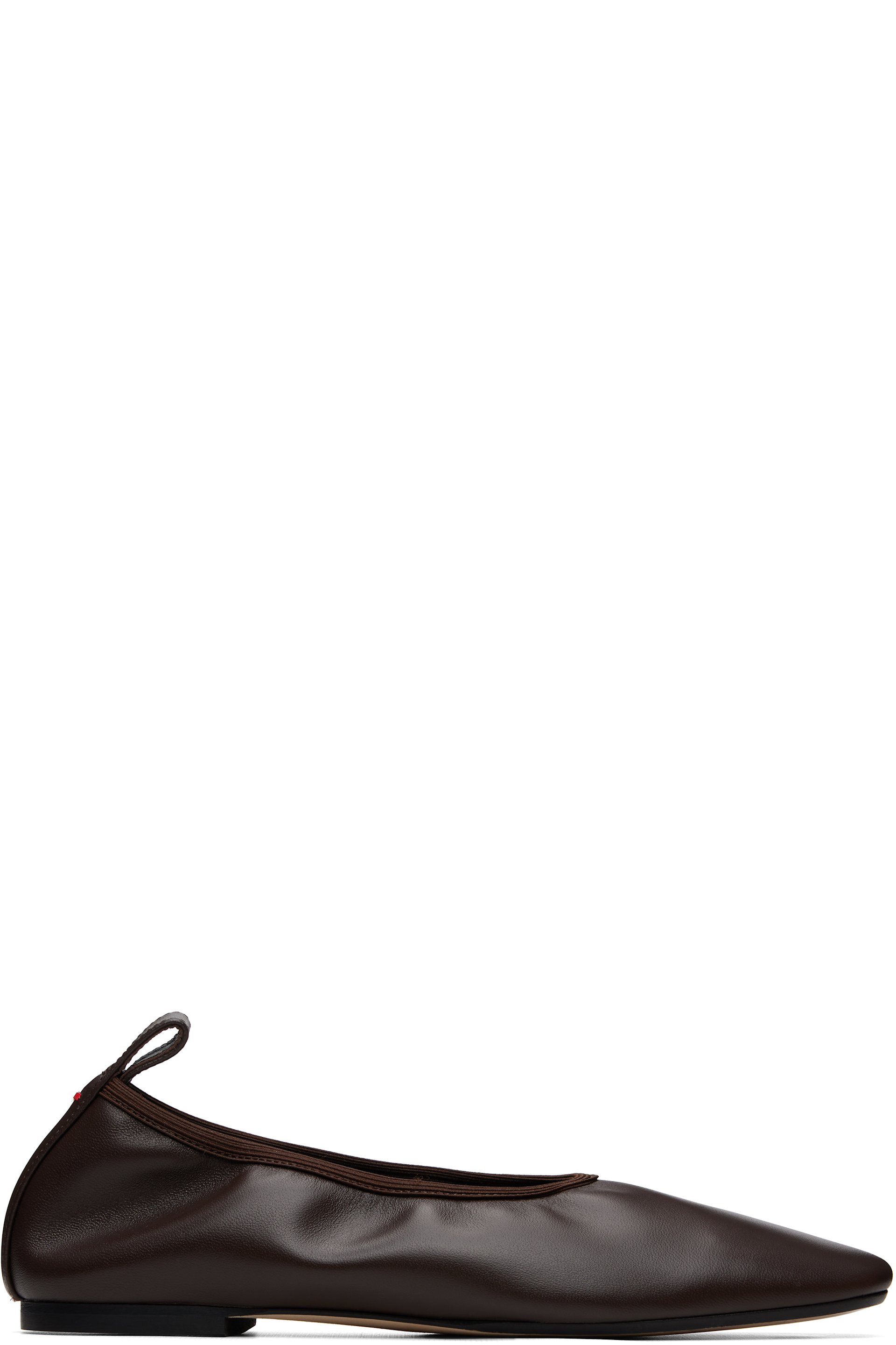 Aeyde - Brown Dex Ballerina Flats