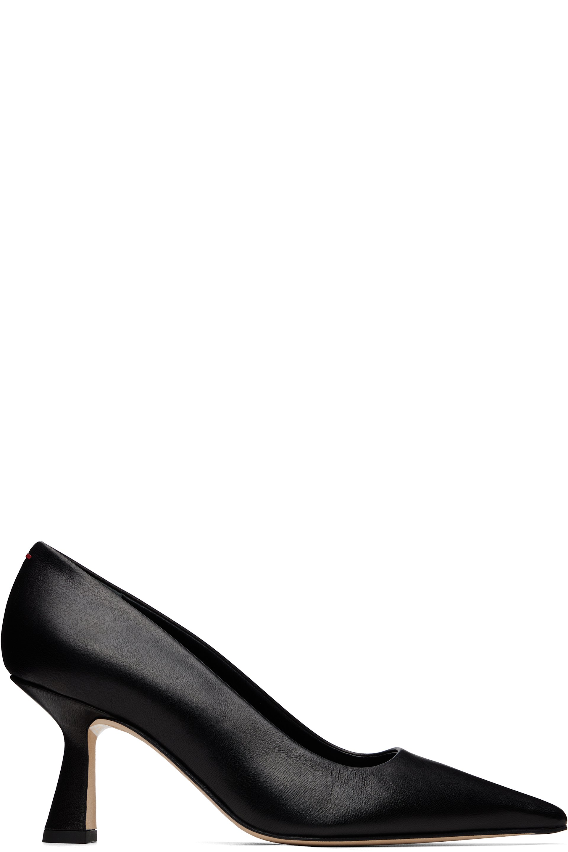 Aeyde - Black Zandra Chiseled Heels