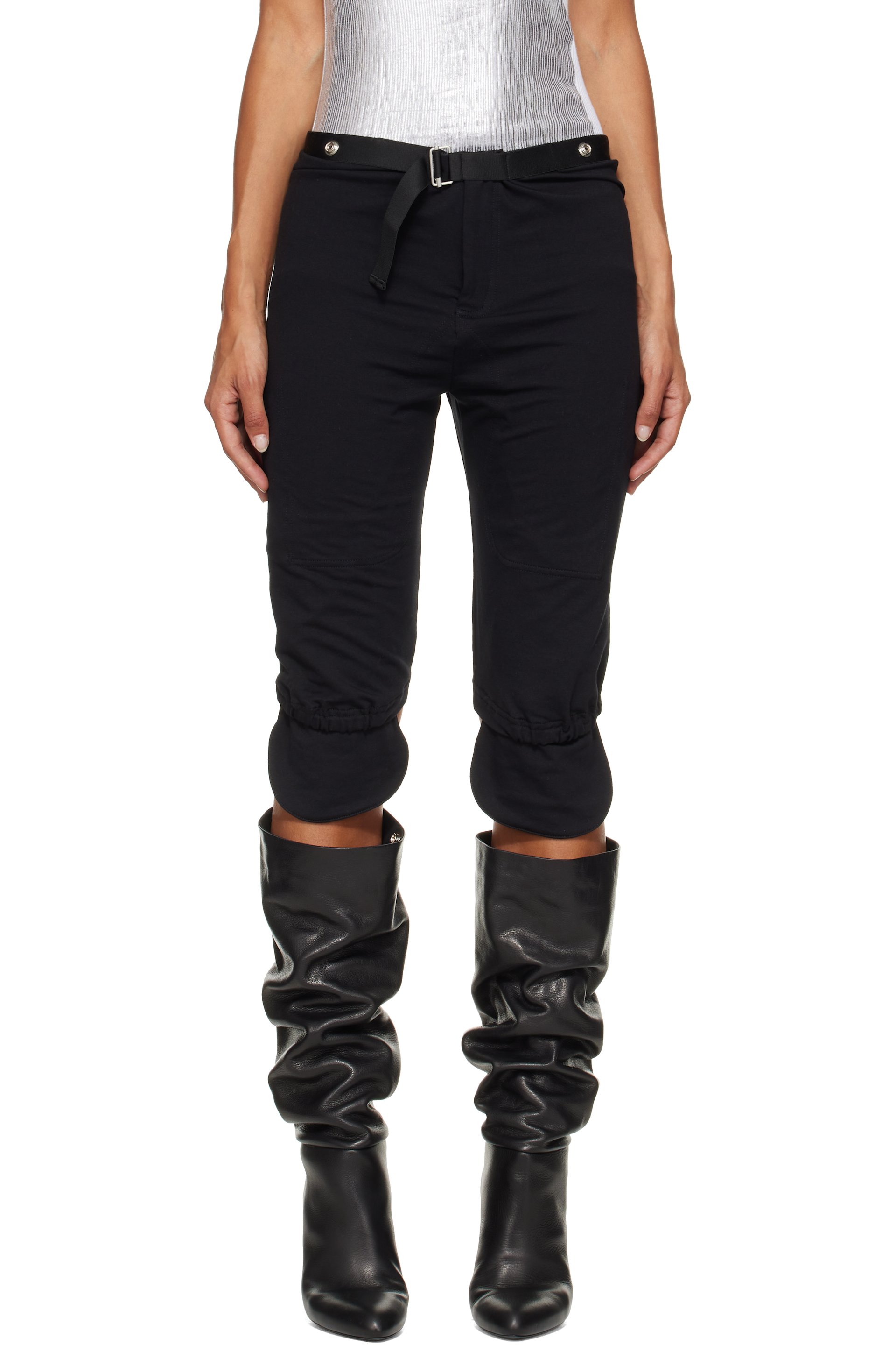 SECONDA - Black Military Shorts