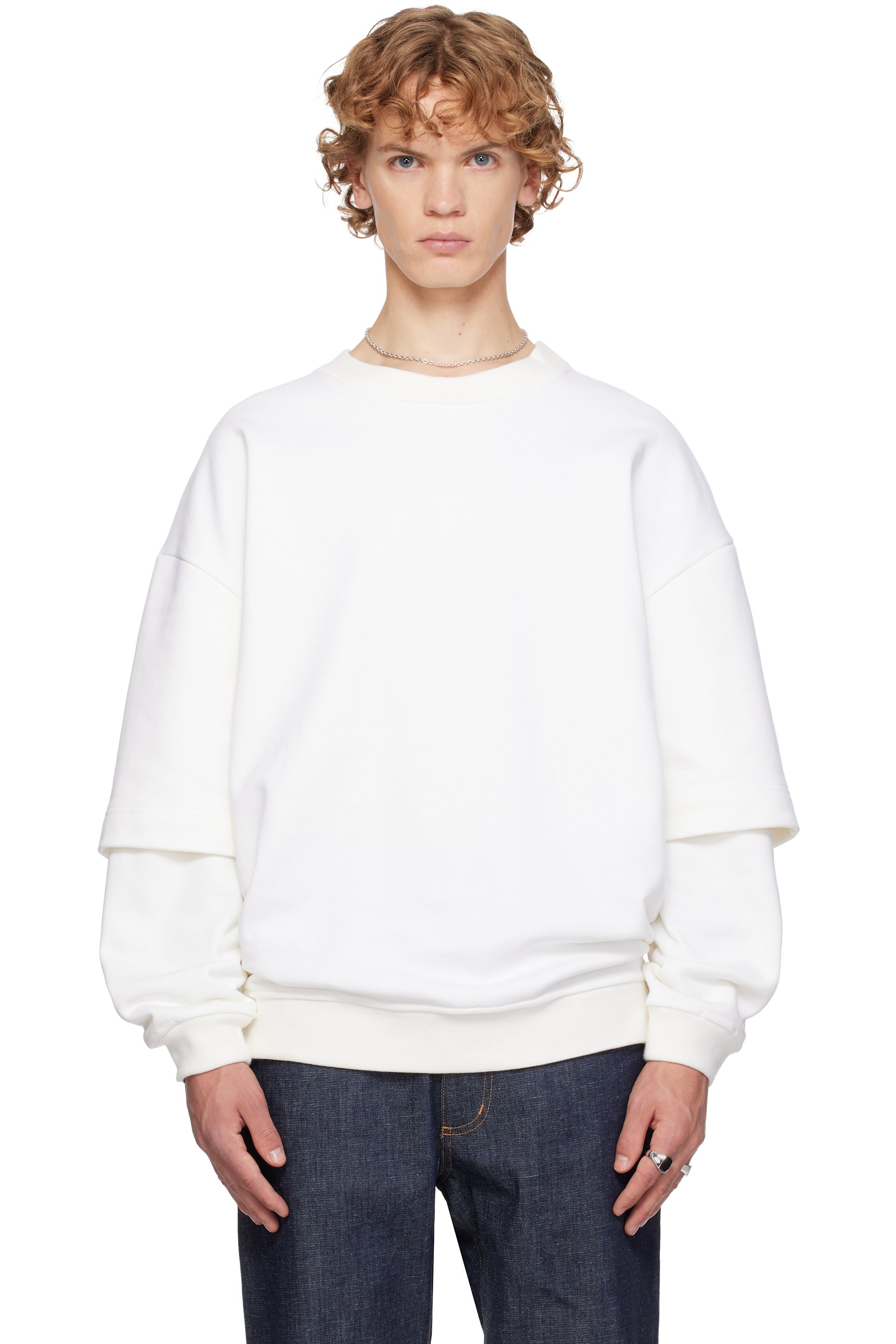 SECONDA - White SSENSE Exclusive Luna Sweatshirt