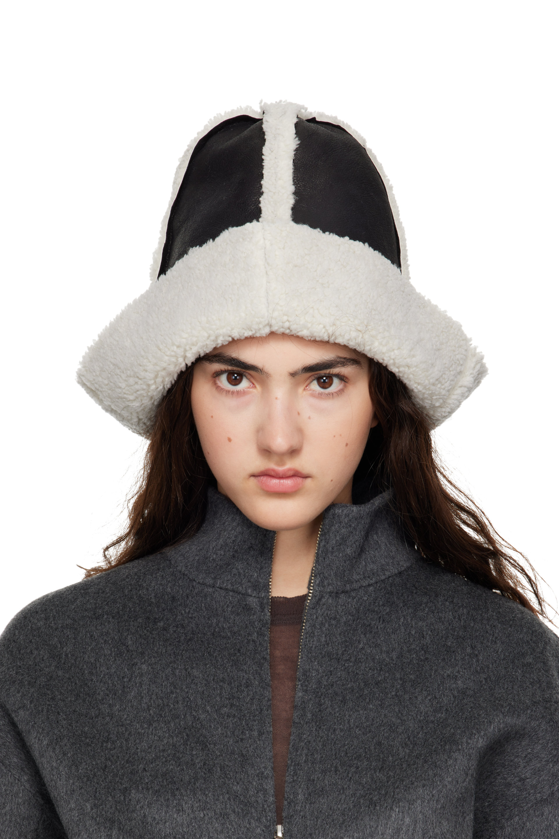MERRMA - SSENSE Exclusive Black Bell Hat