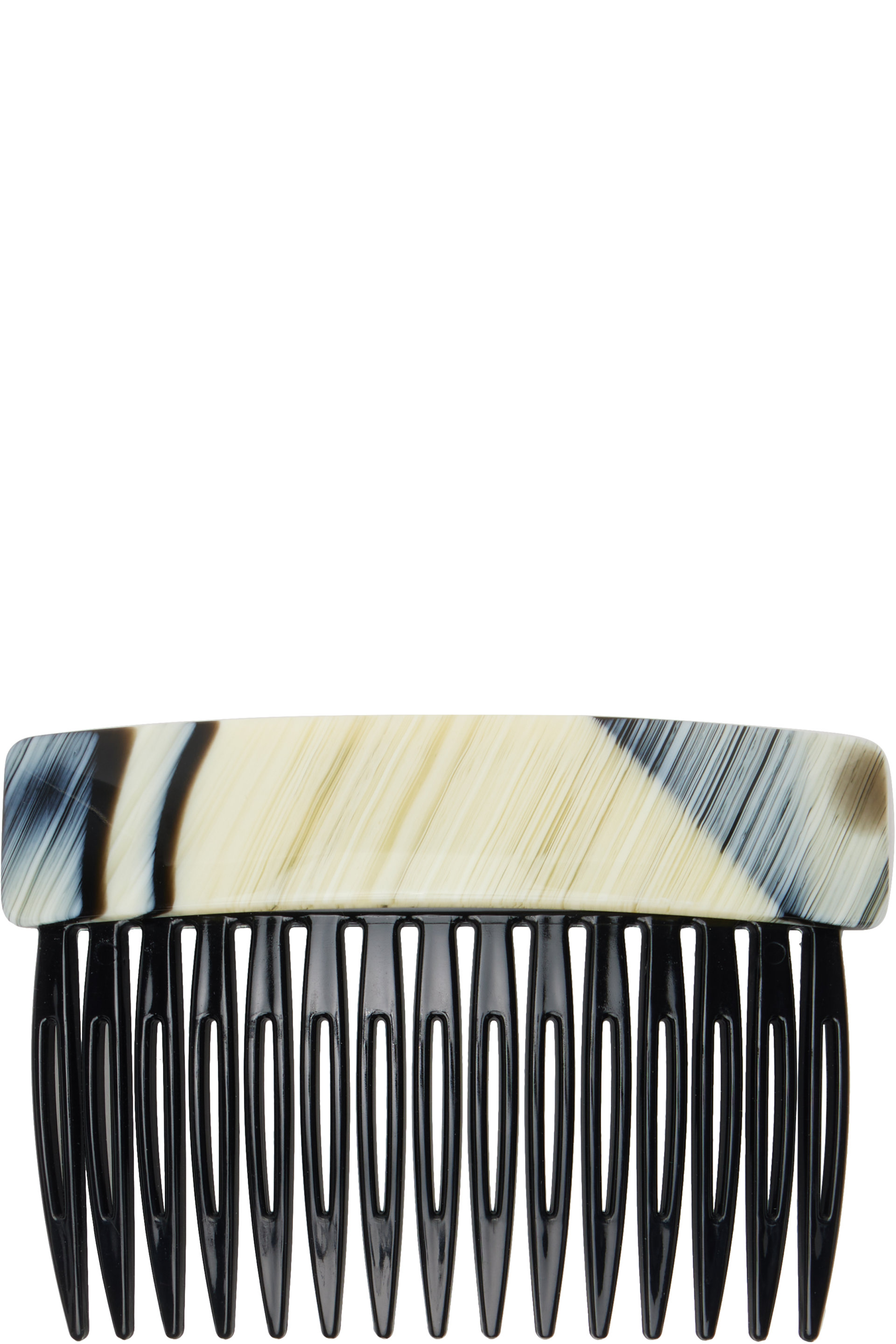 MERRMA - SSENSE Exclusive Black & Beige French Comb