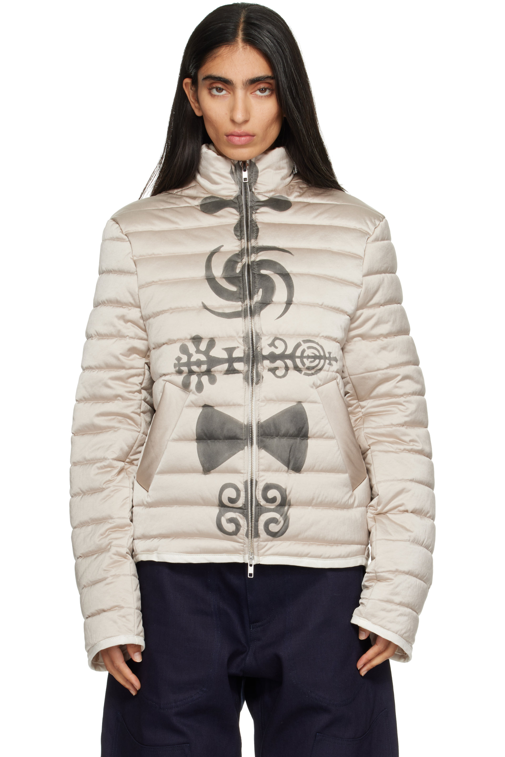Joone Joonam - Off-White Dharma Spirit Puffer Jacket