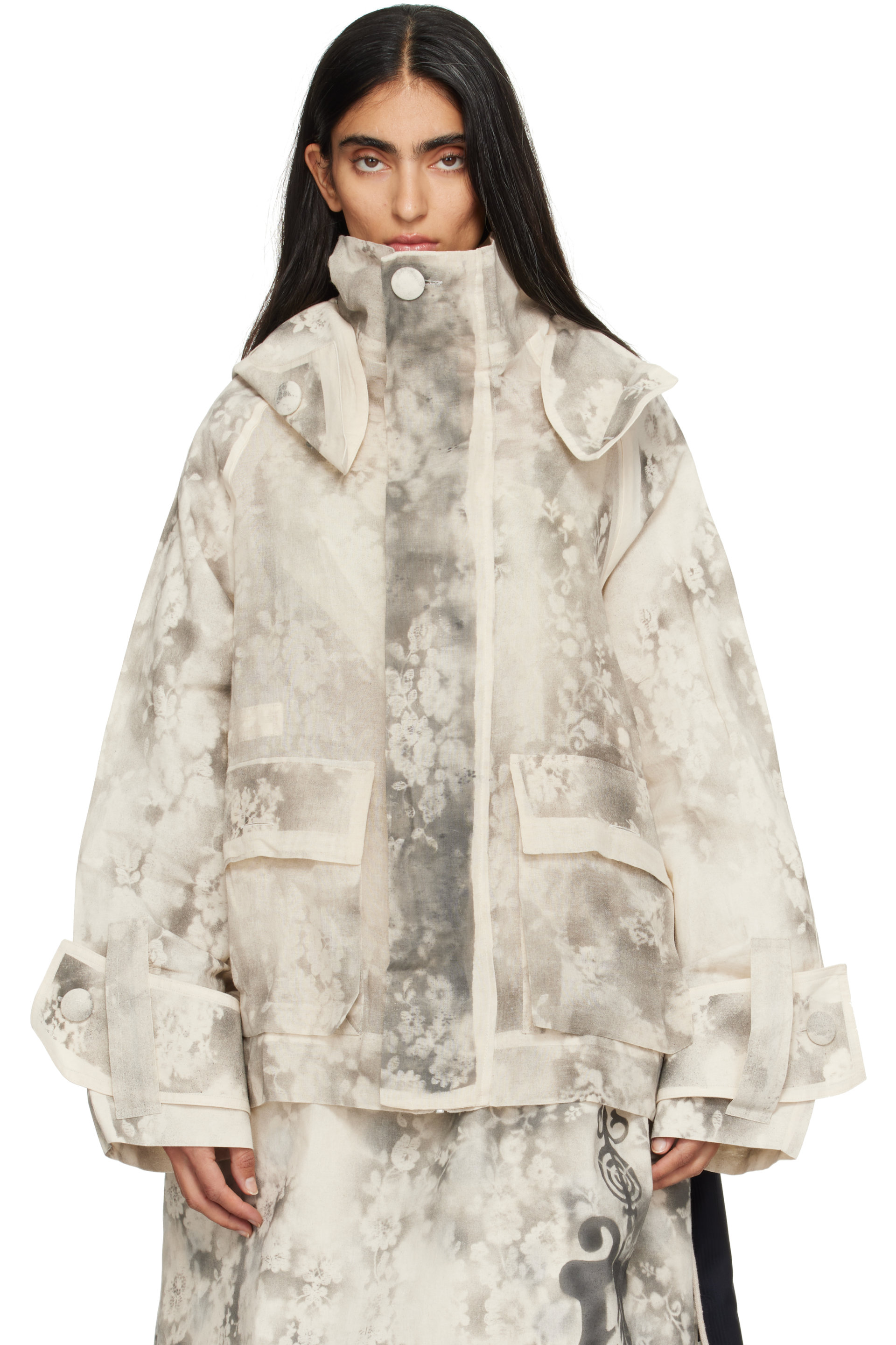 Joone Joonam - Off-White Multi Lace Jacket