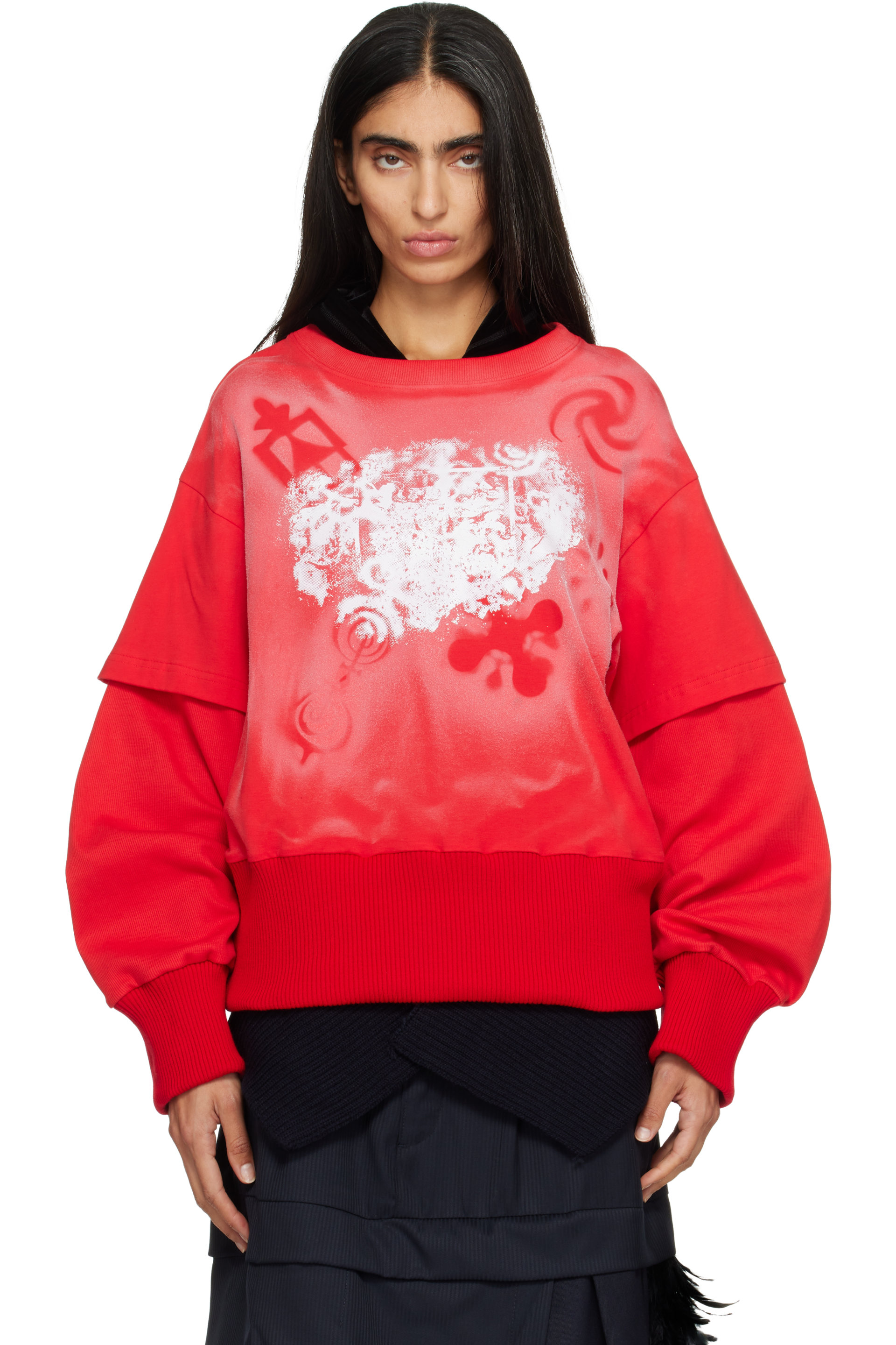 Joone Joonam - Red Dharma Sport Sweatshirt