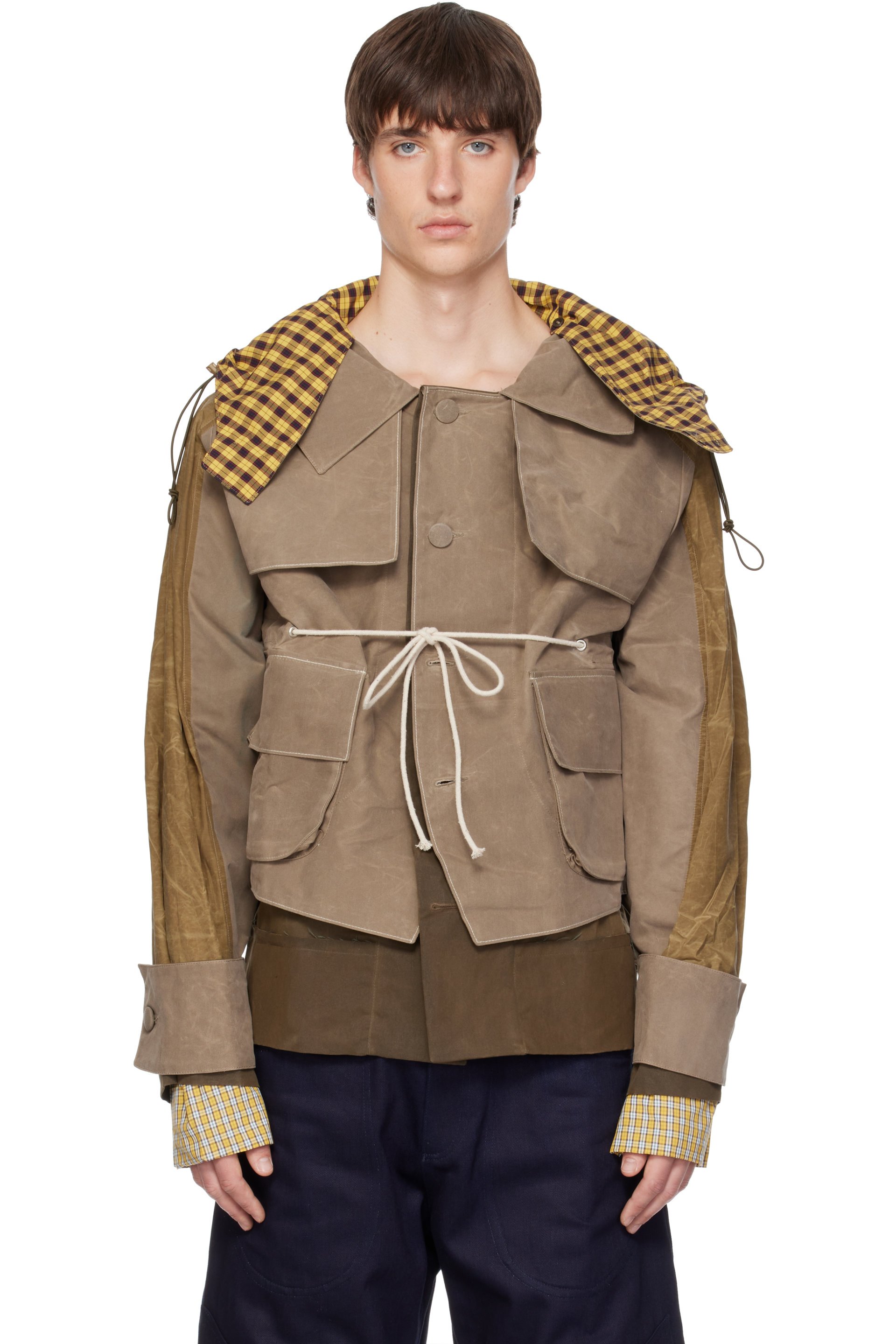 Joone Joonam - Khaki Angelo Villa Coat
