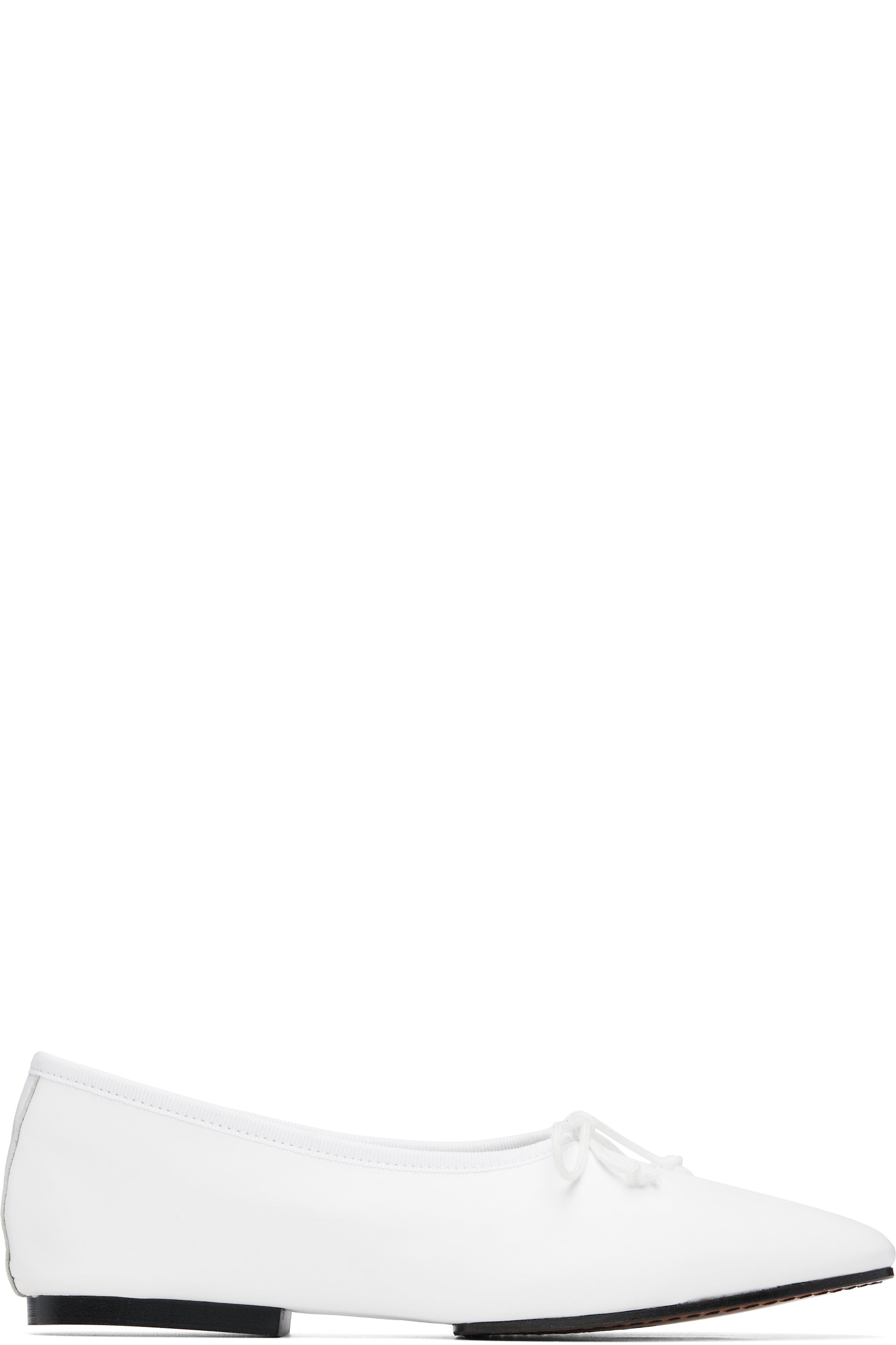 About Arianne - White Mila Ballerina Flats