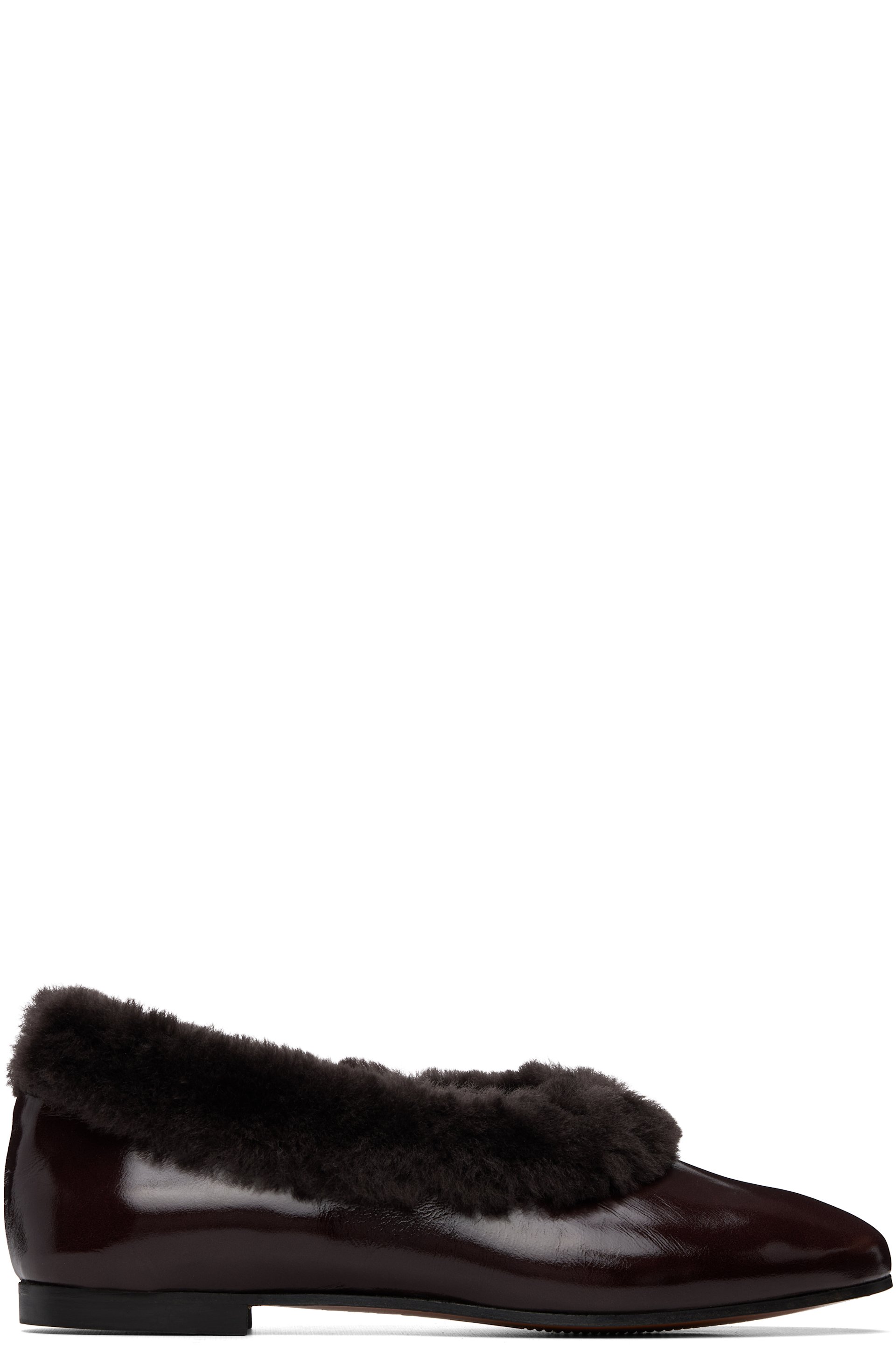 About Arianne - Brown Elias Ballerina Flats
