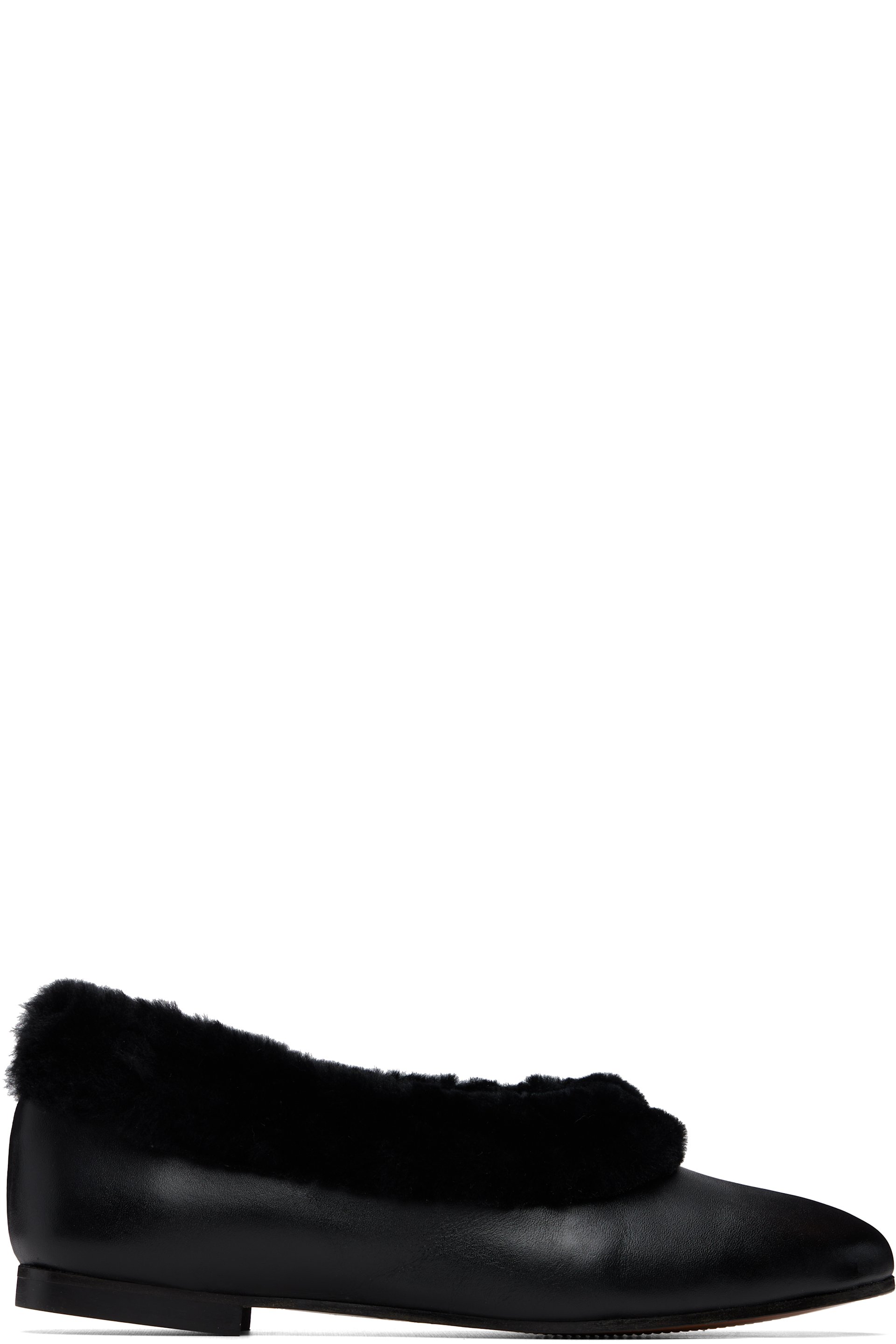 About Arianne - Black Elias Ballerina Flats