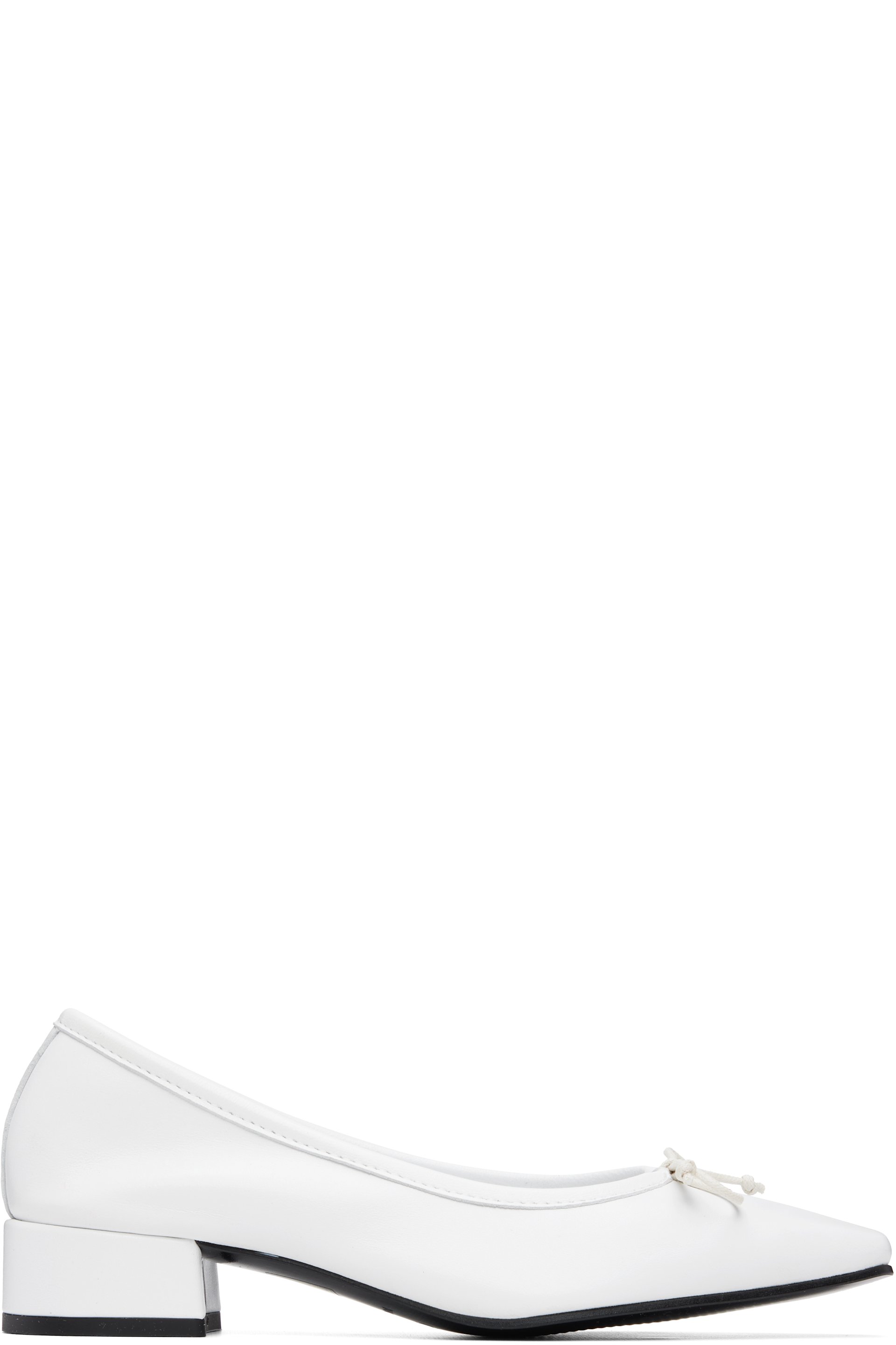 About Arianne - White Mina Heels