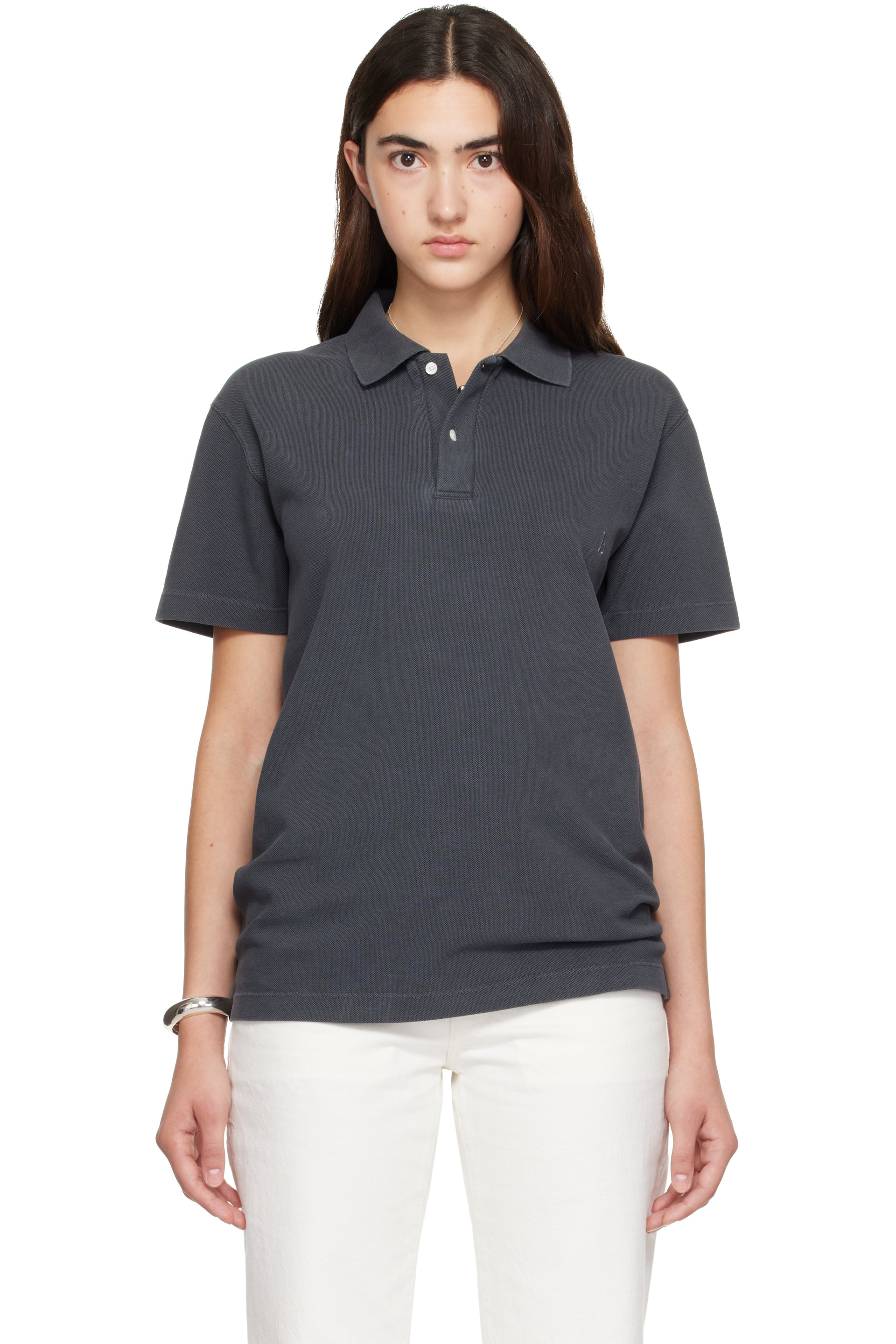 Hanover - Gray Sunwashed Staple Polo