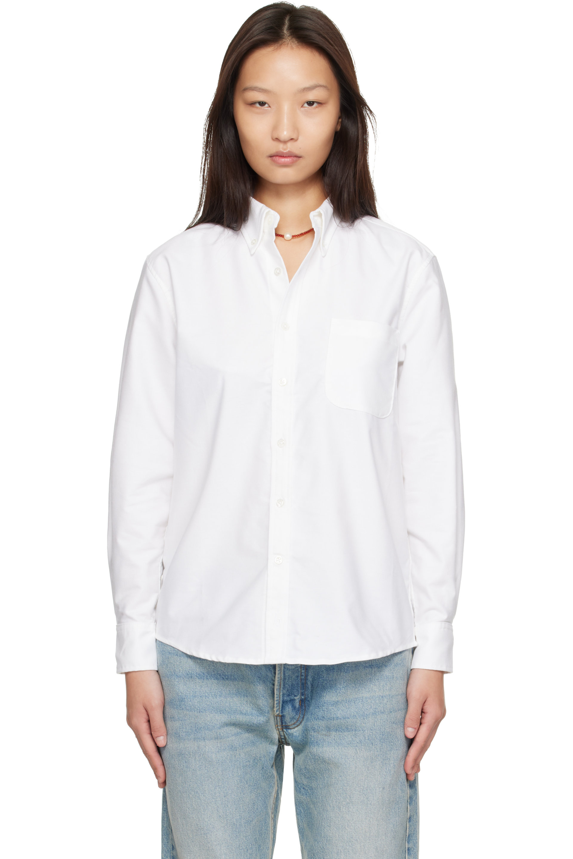 Hanover - White Essential Oxford Shirt