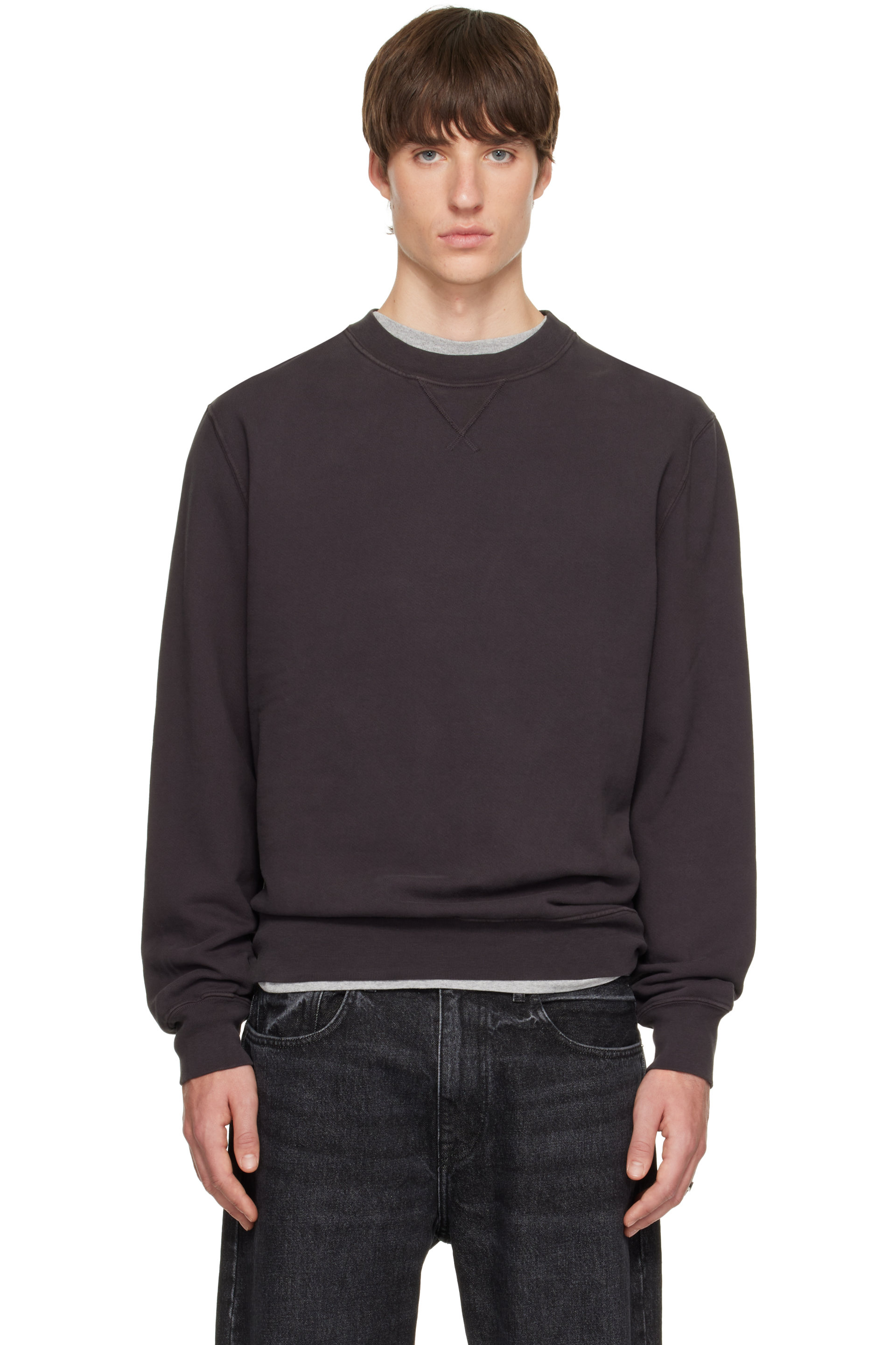 Hanover - Brown Staple Crewneck Sweatshirt