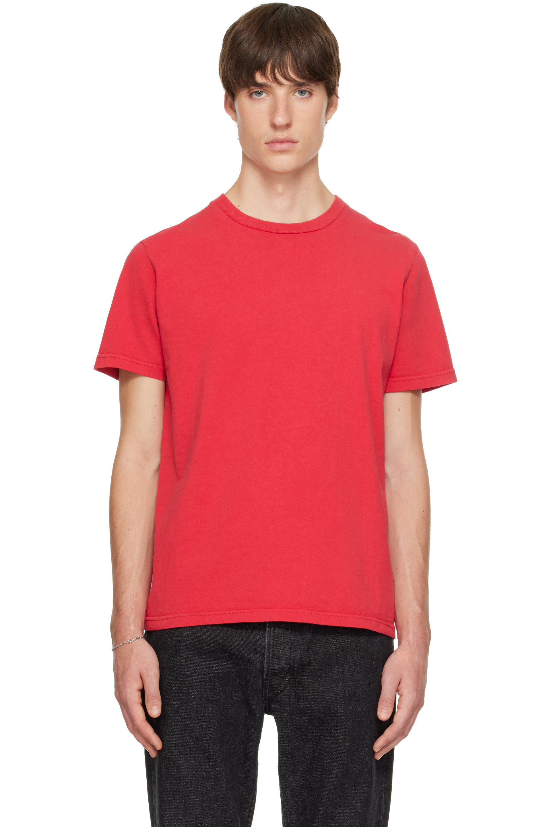 Hanover - Red Sunwashed Staple T-shirt