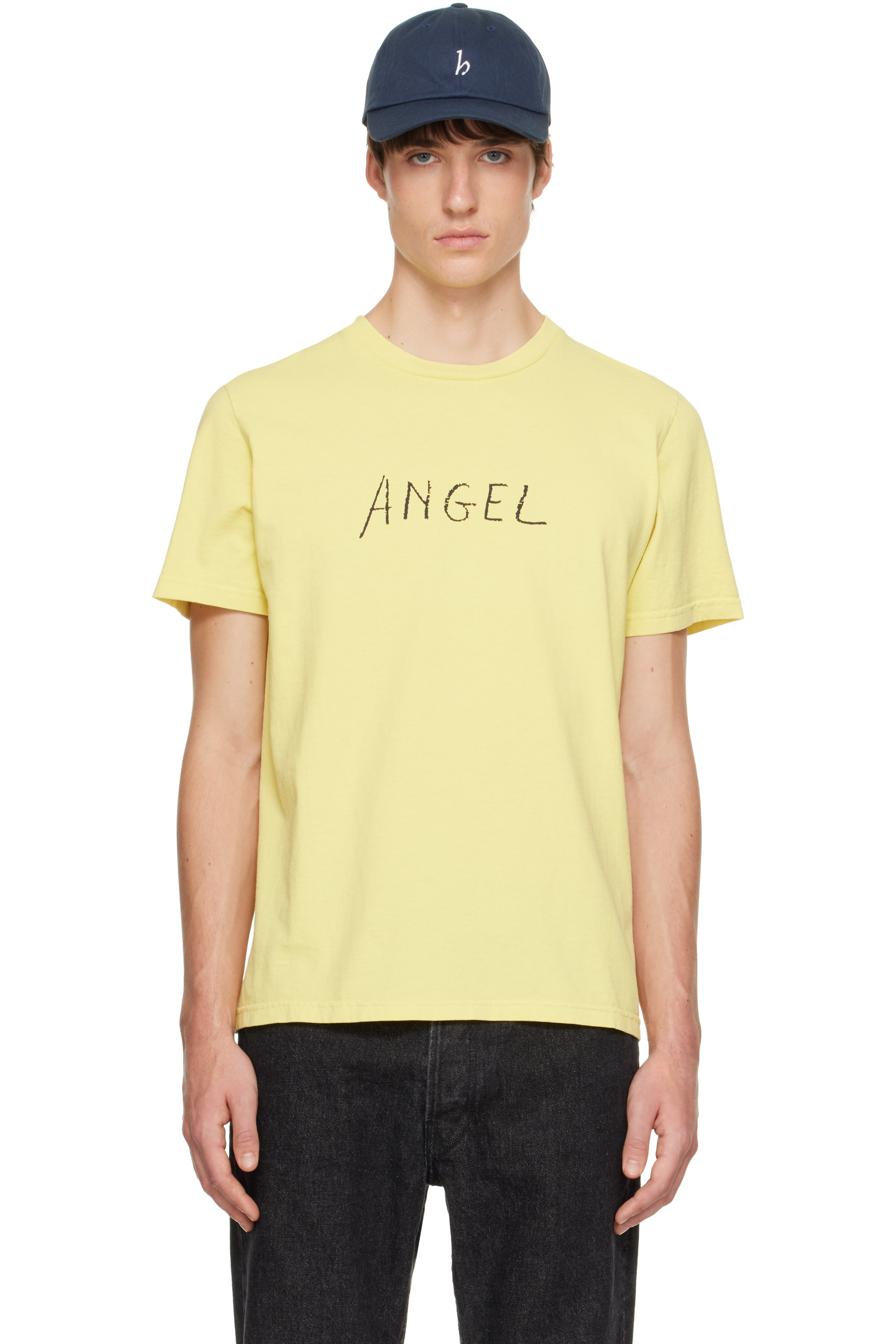 Hanover - SSENSE Exclusive Yellow 'Angel' T-shirt