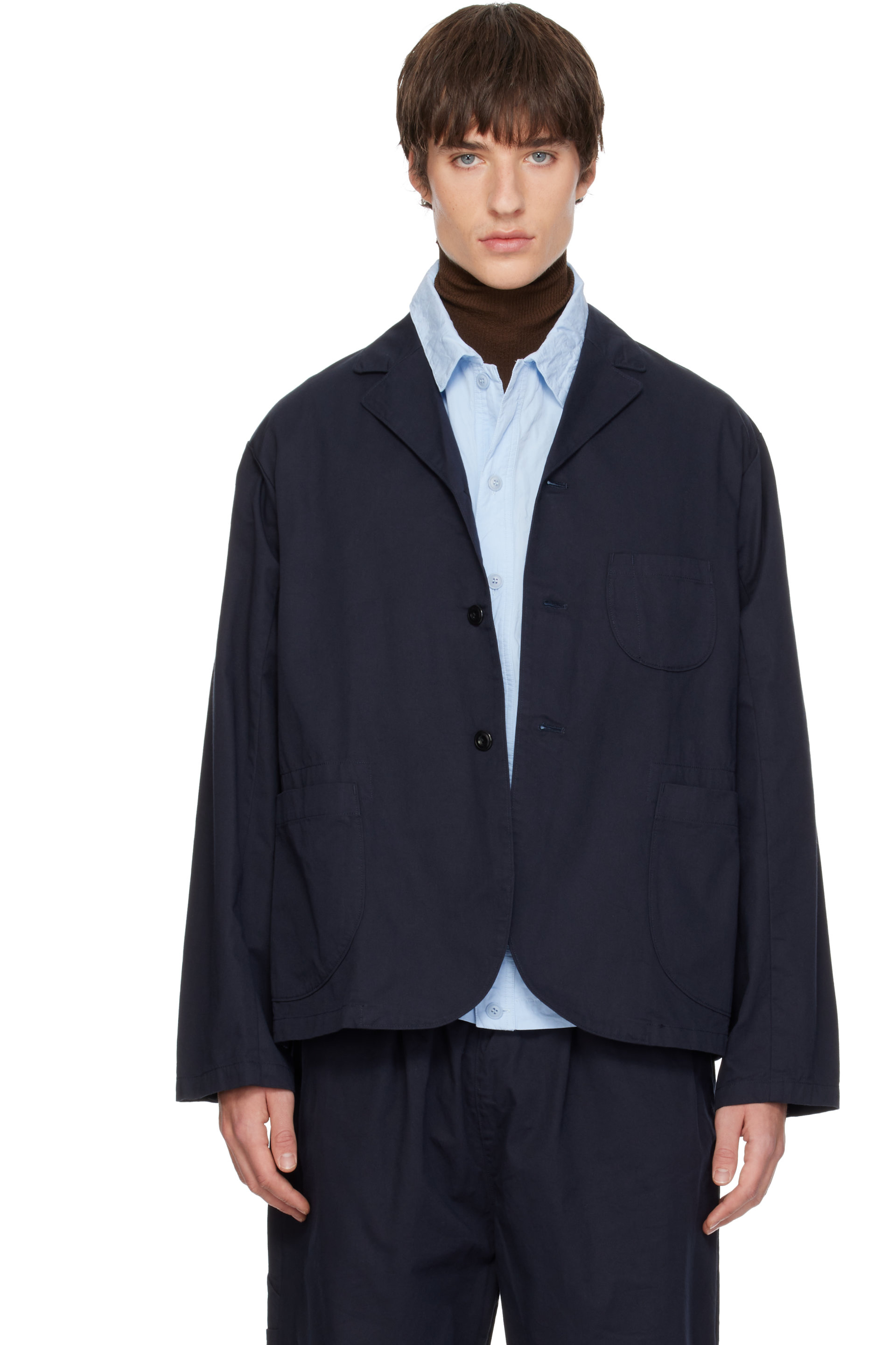 Ordinary Fits - Navy Chino Uniform Jacket