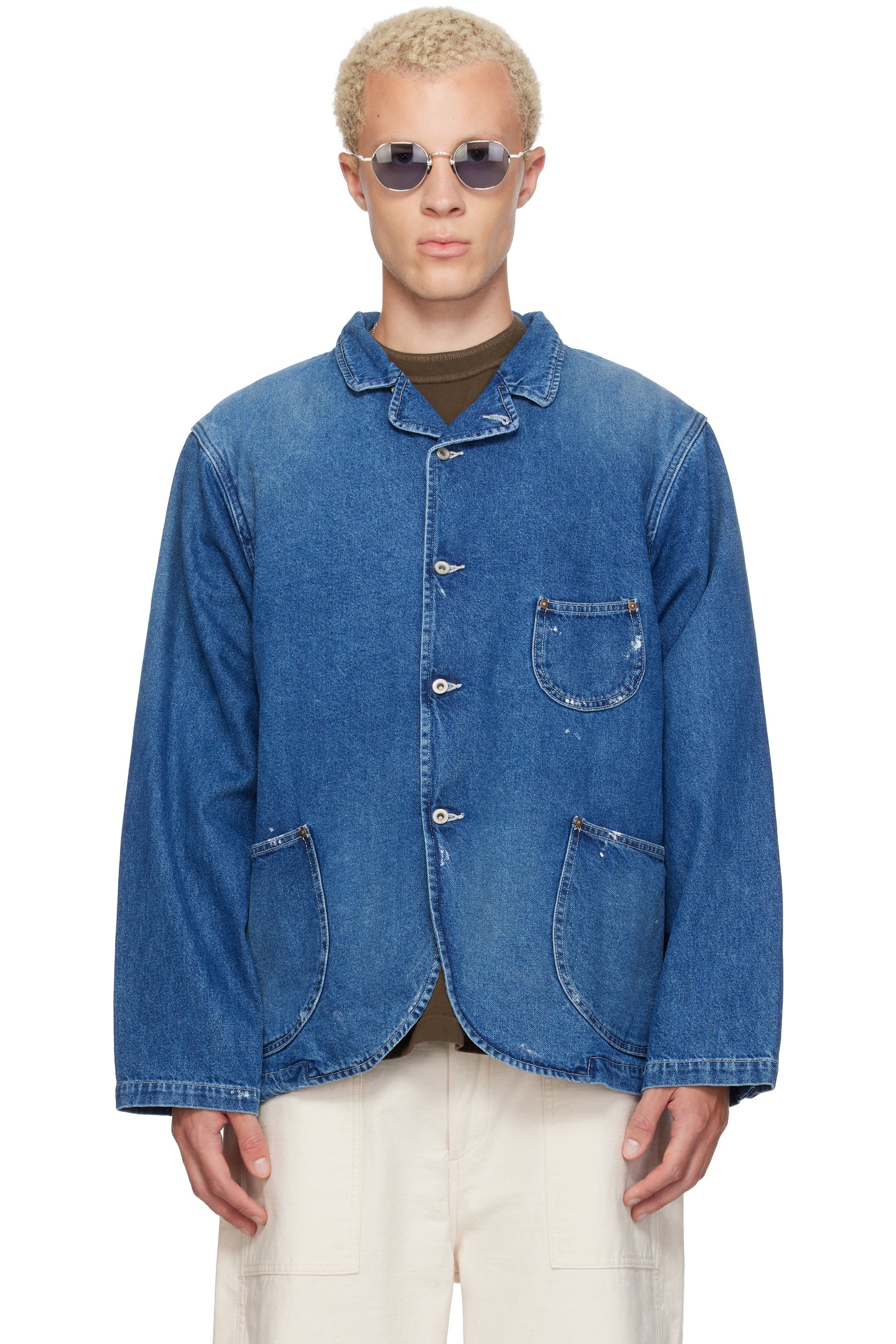 Ordinary Fits - Blouson Bell bleu en denim