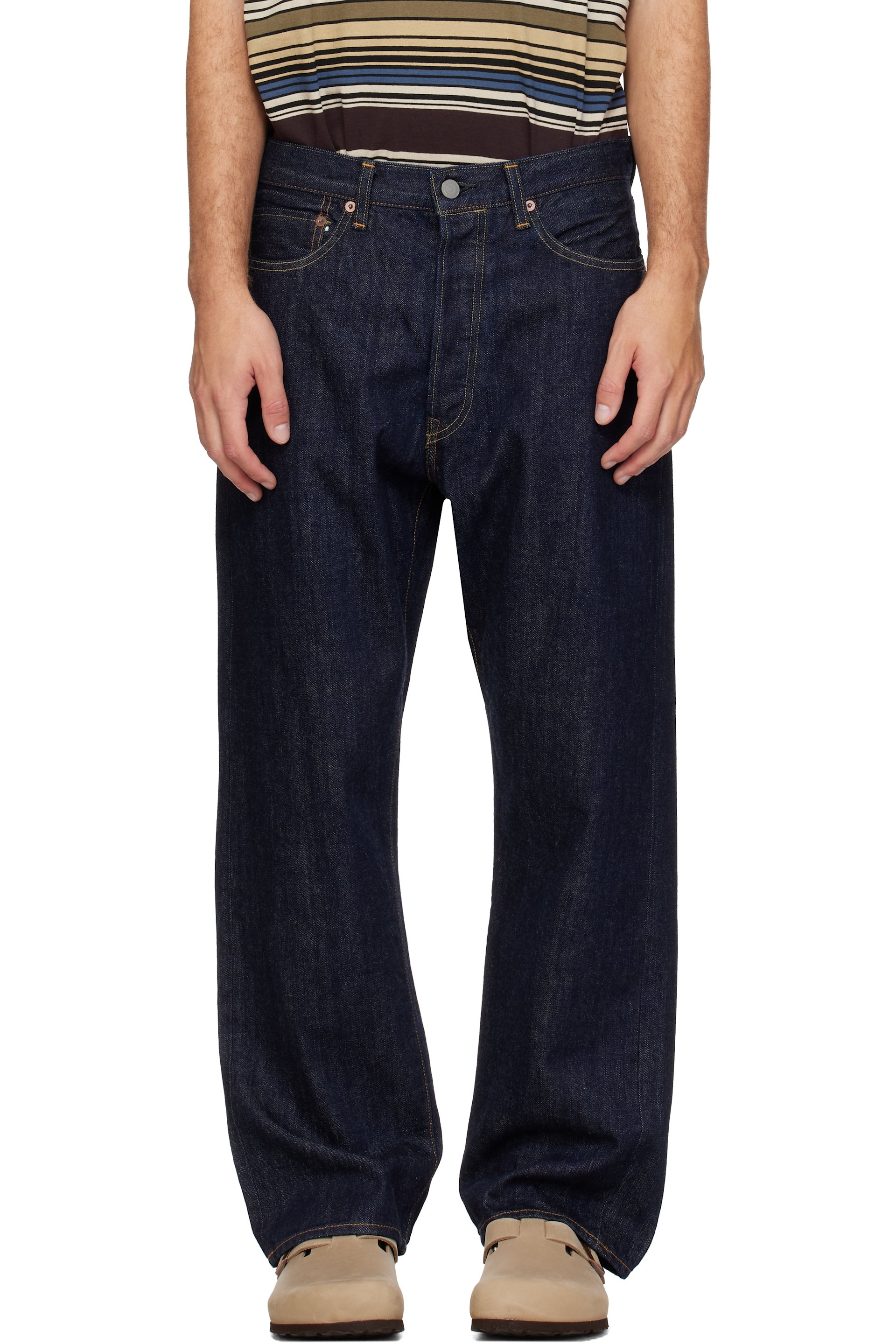 Ordinary Fits - Navy 117 Loose Jeans