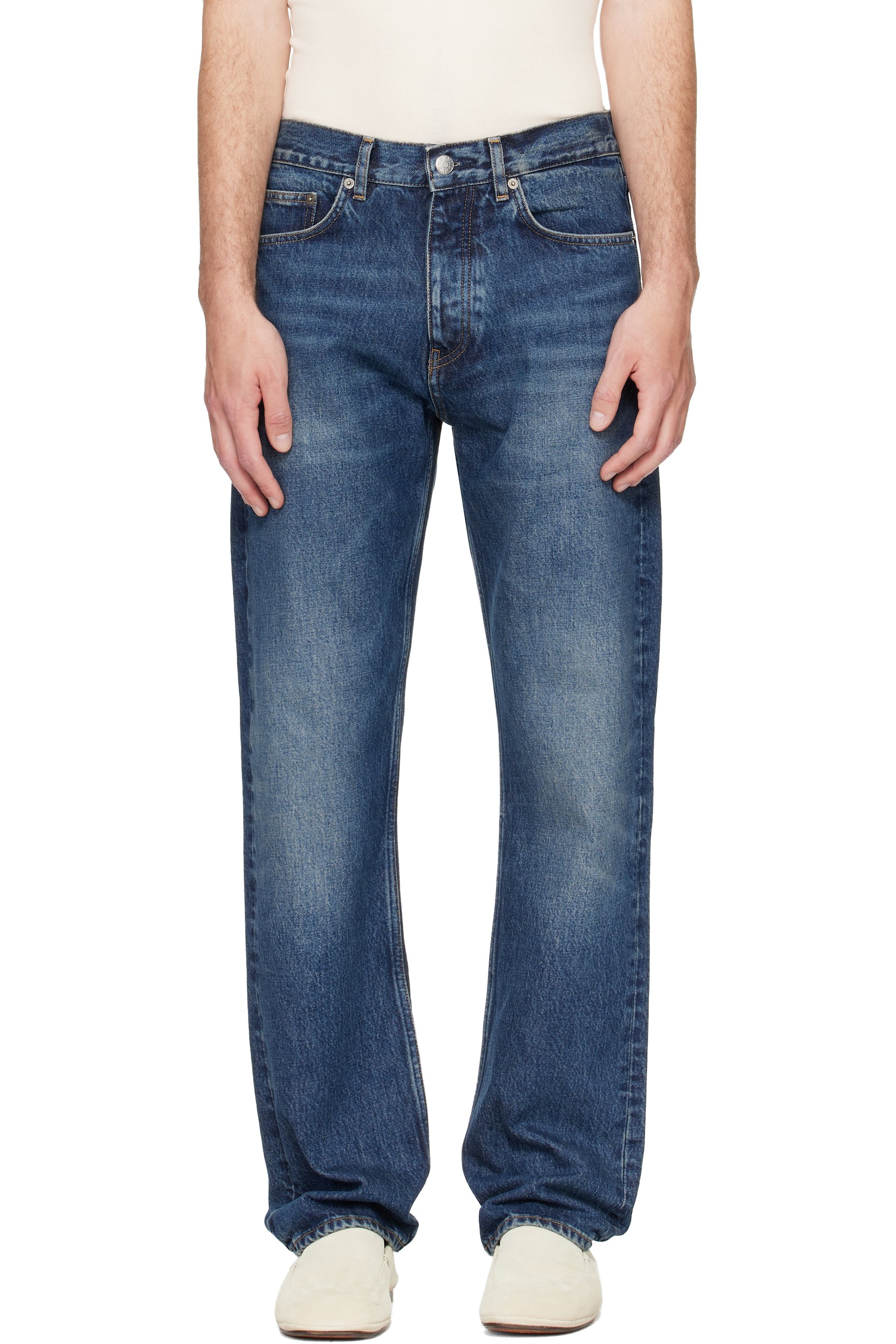 Sunflower - Navy Standard Jeans