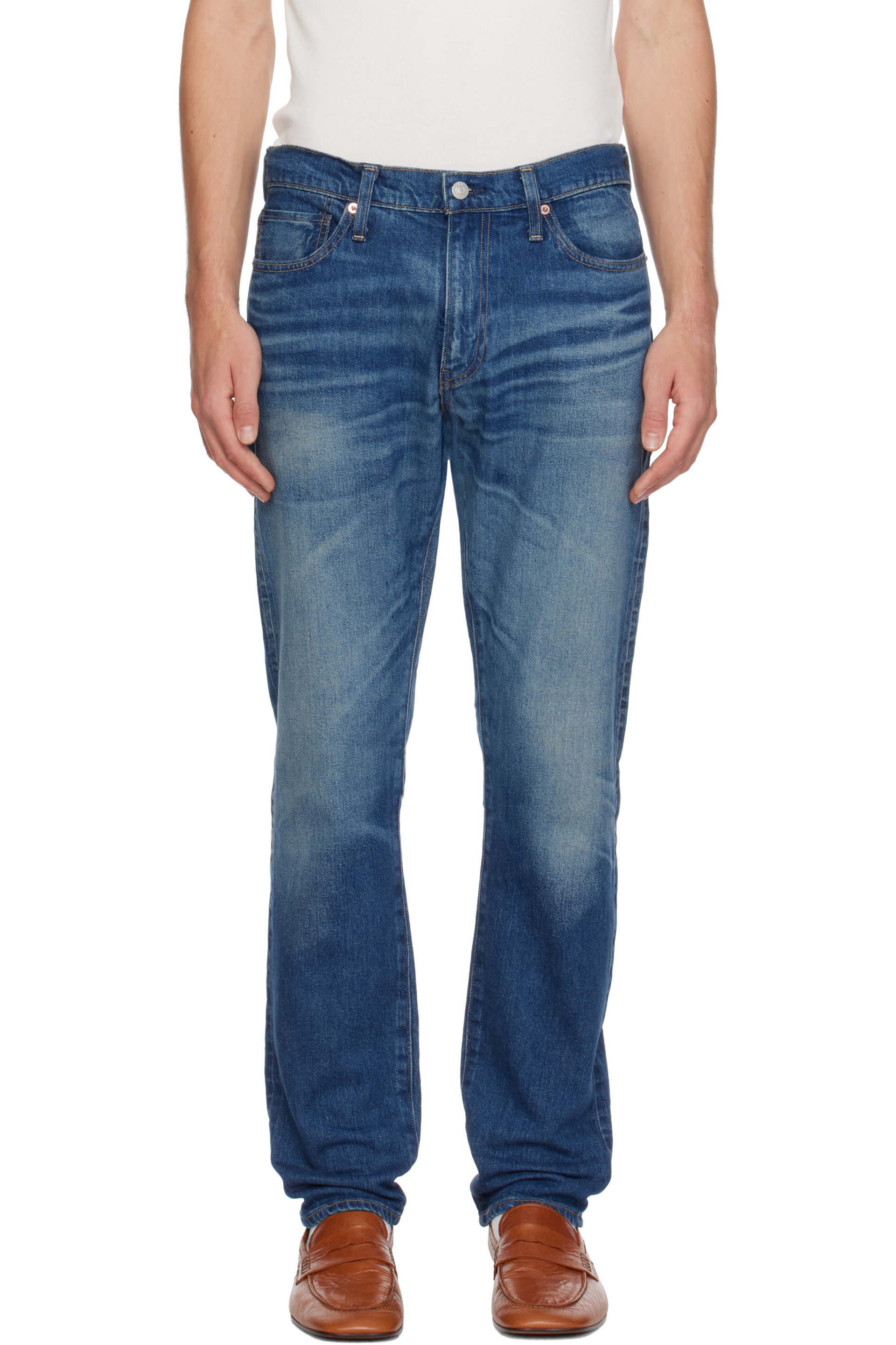 Levi's Blue Tab - Blue 511 Slim Selvedge Jeans
