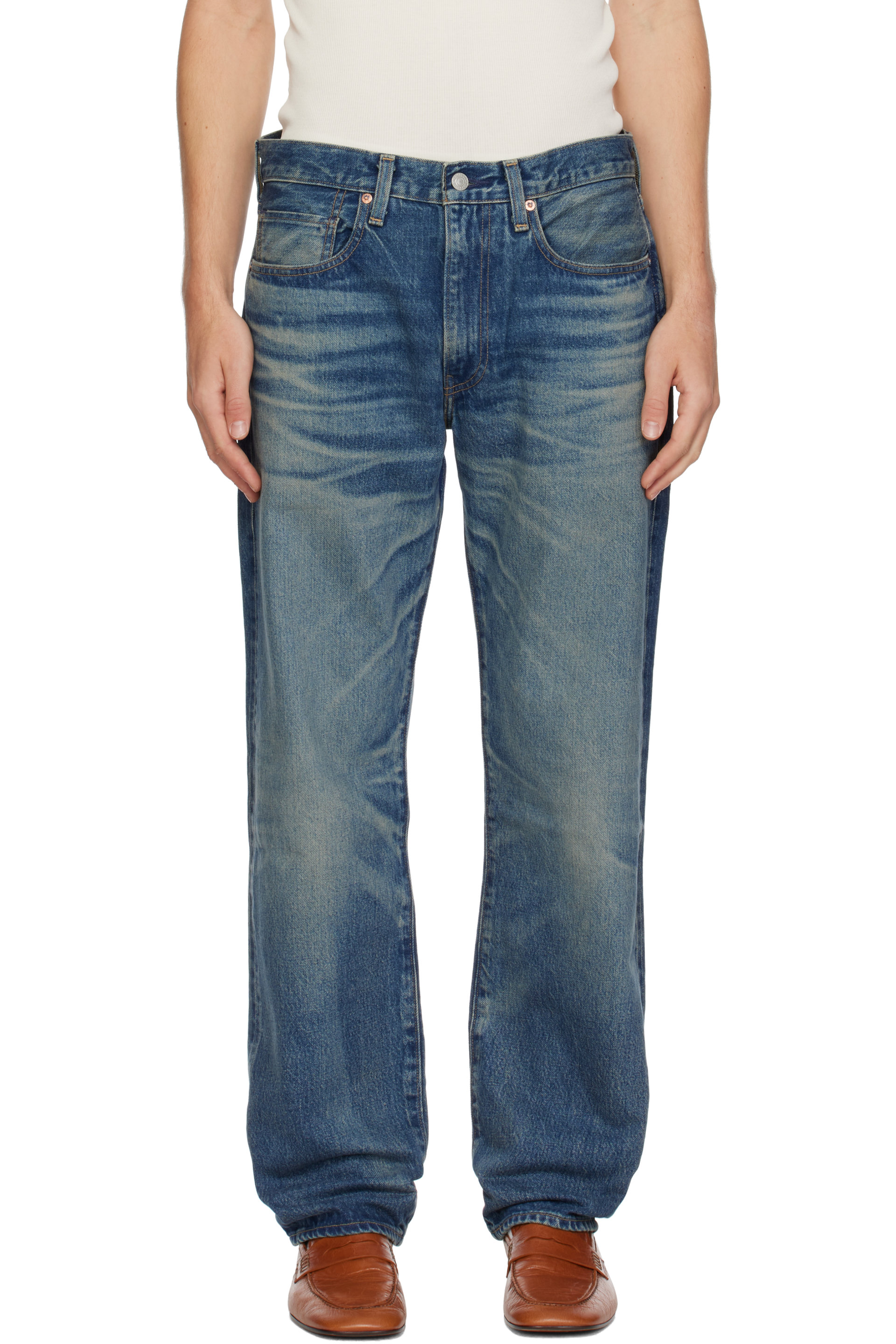 Levi's Blue Tab - Blue Anchor Relaxed Selvedge Jeans