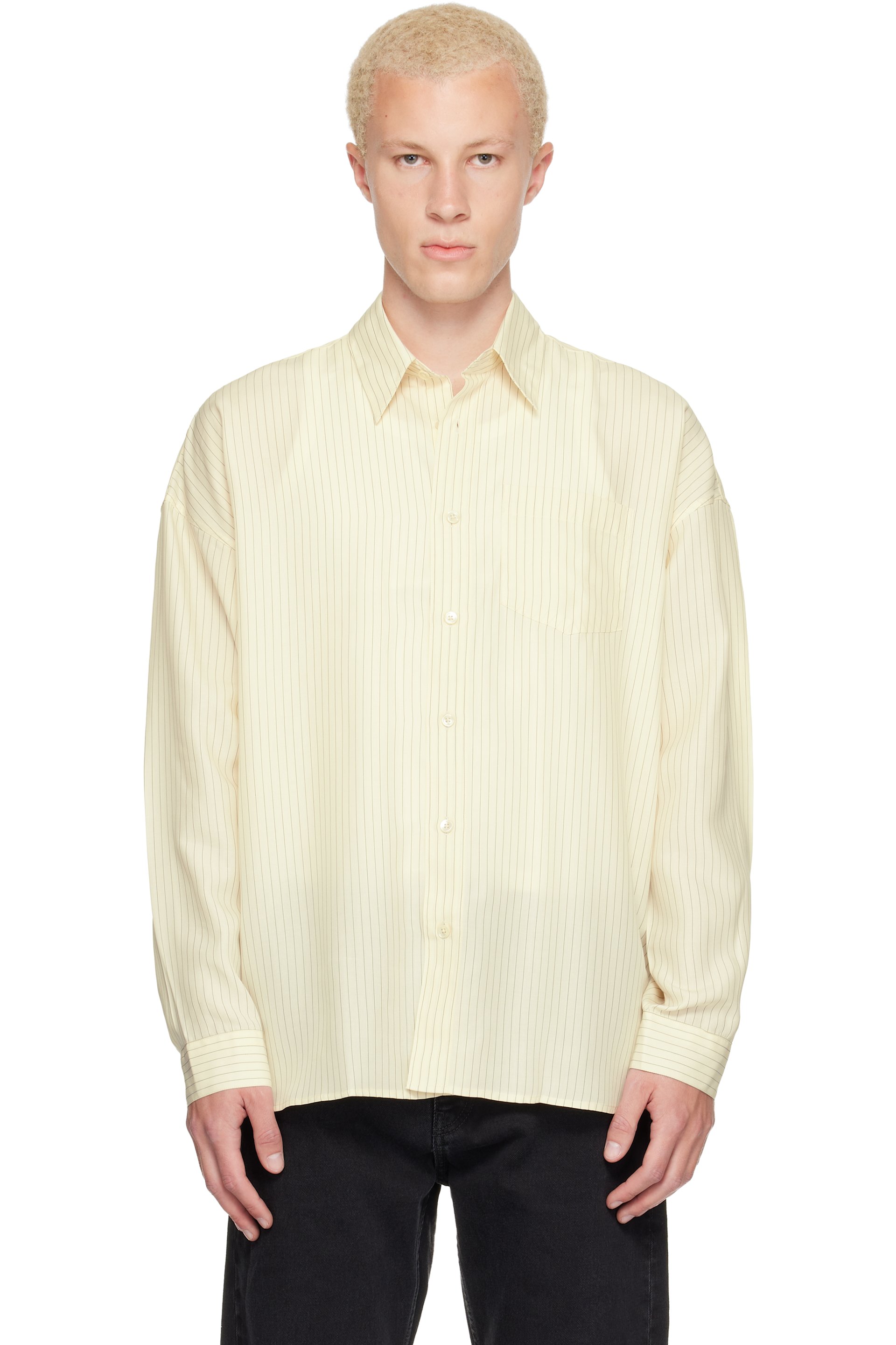 Sunflower - Chemise Stable blanc cassé