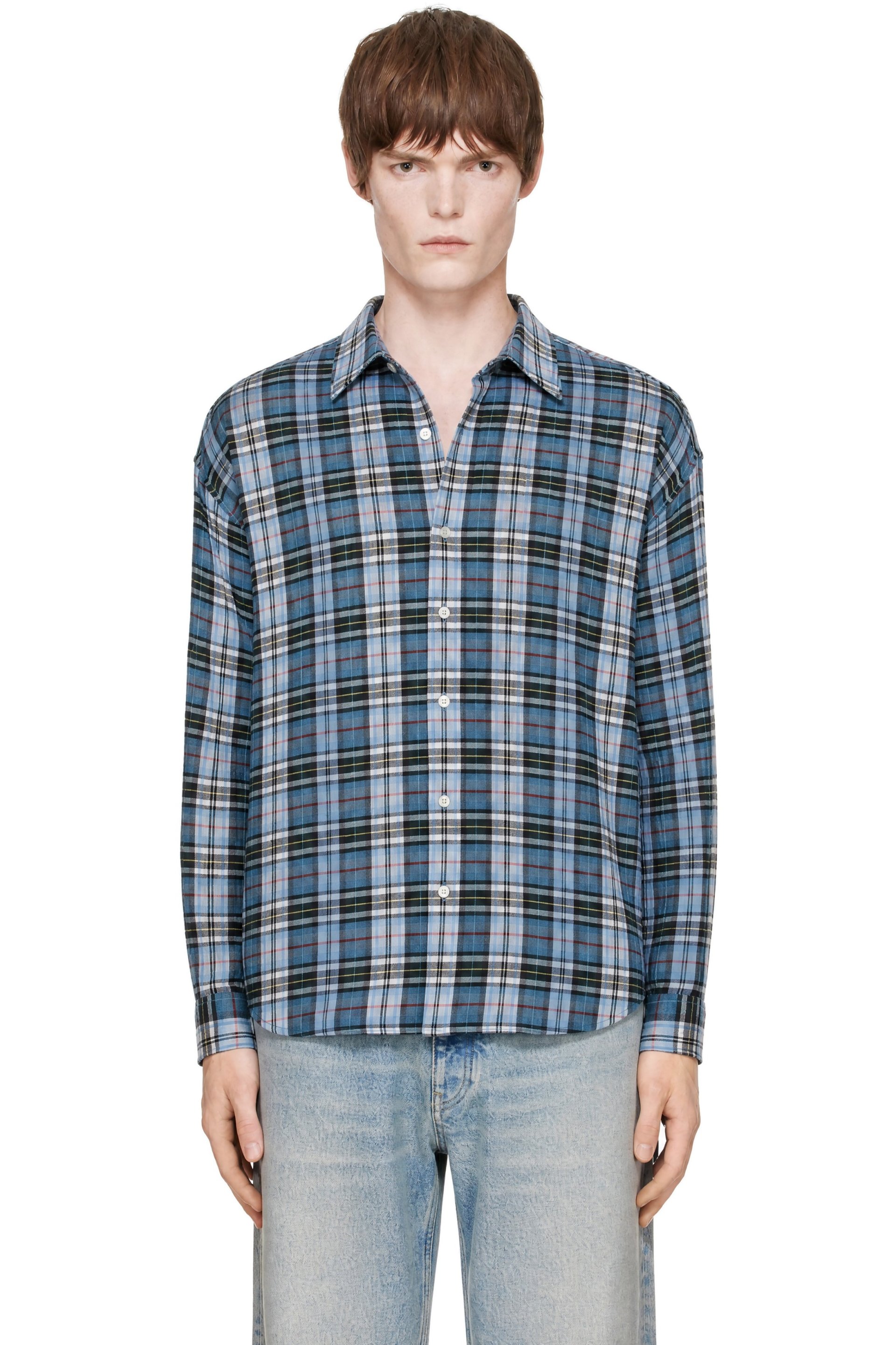 Sunflower - Chemise Stable bleue