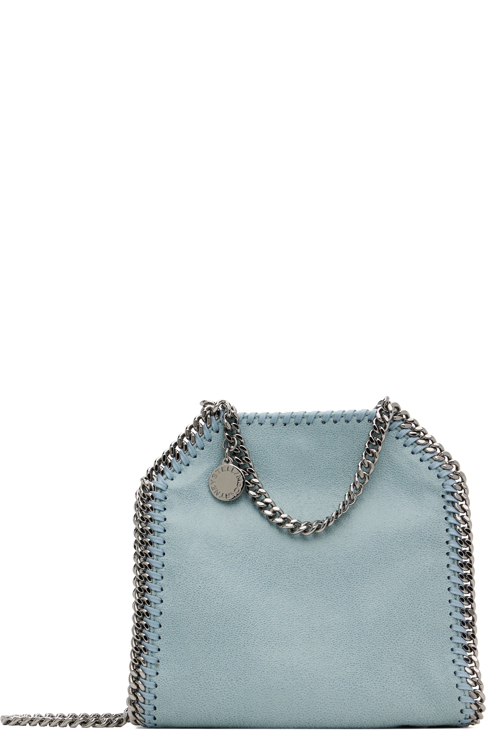 Stella McCartney - 蓝色 Falabella Tiny 单肩包