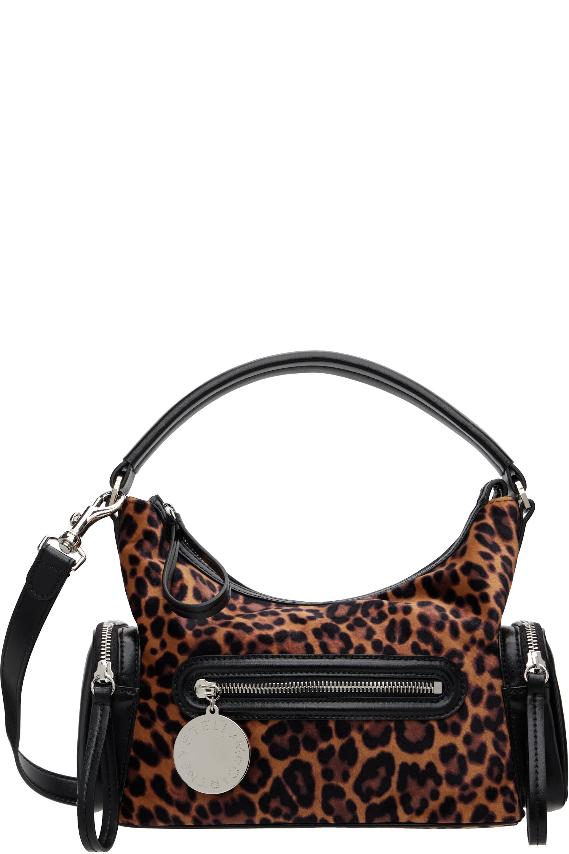 Stella McCartney - Tan & Black Dartmoor Small Shoulder Bag