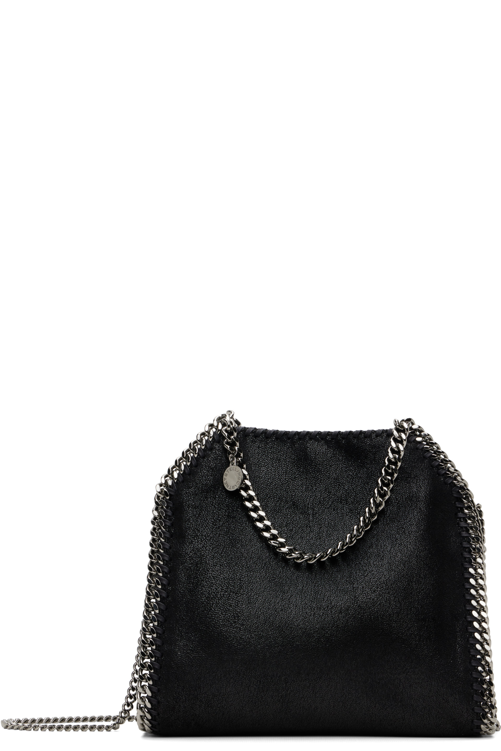 Stella McCartney - 黑色迷你 Falabella 单肩包