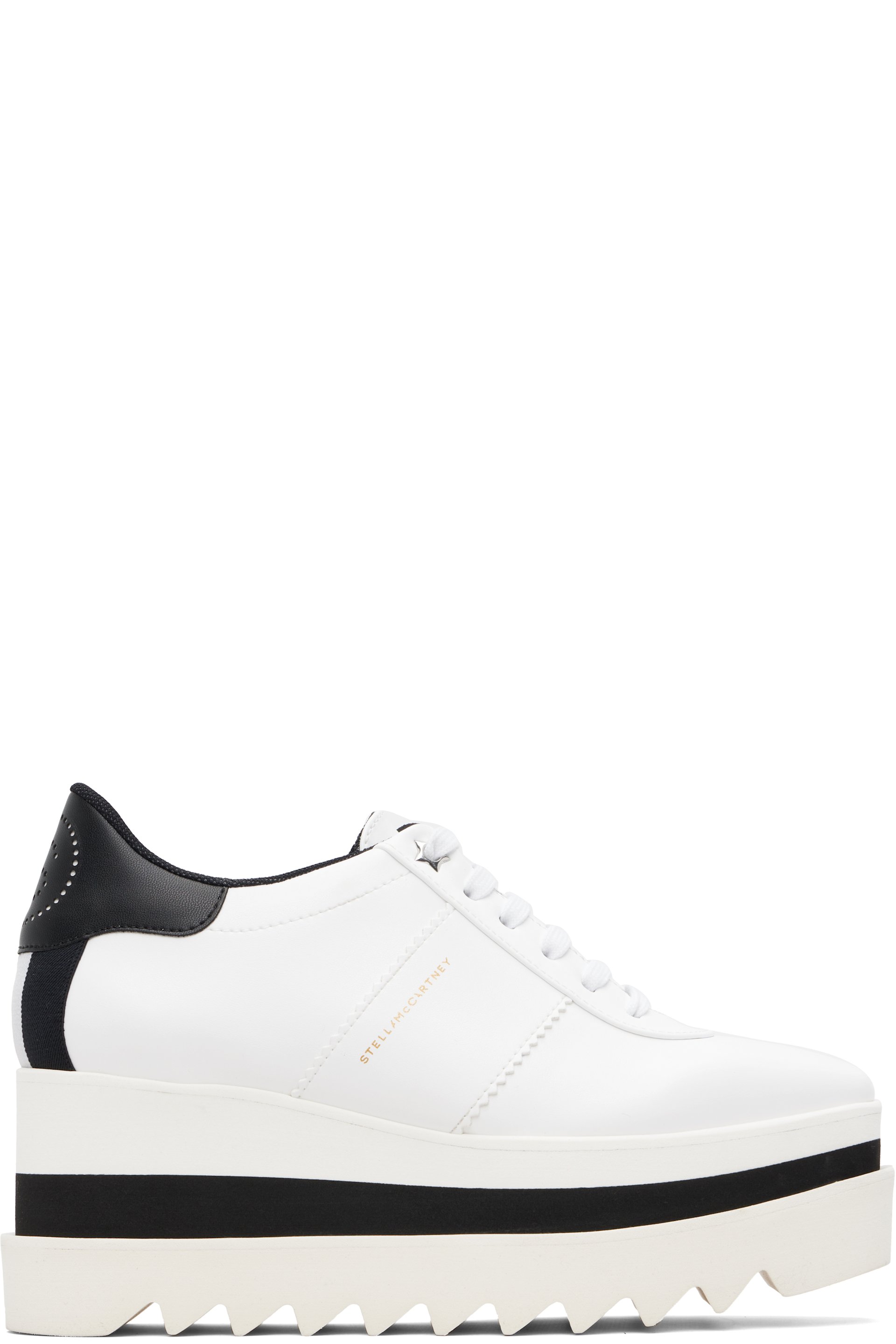 Stella McCartney - White Sneak-Elyse Platform Sneakers