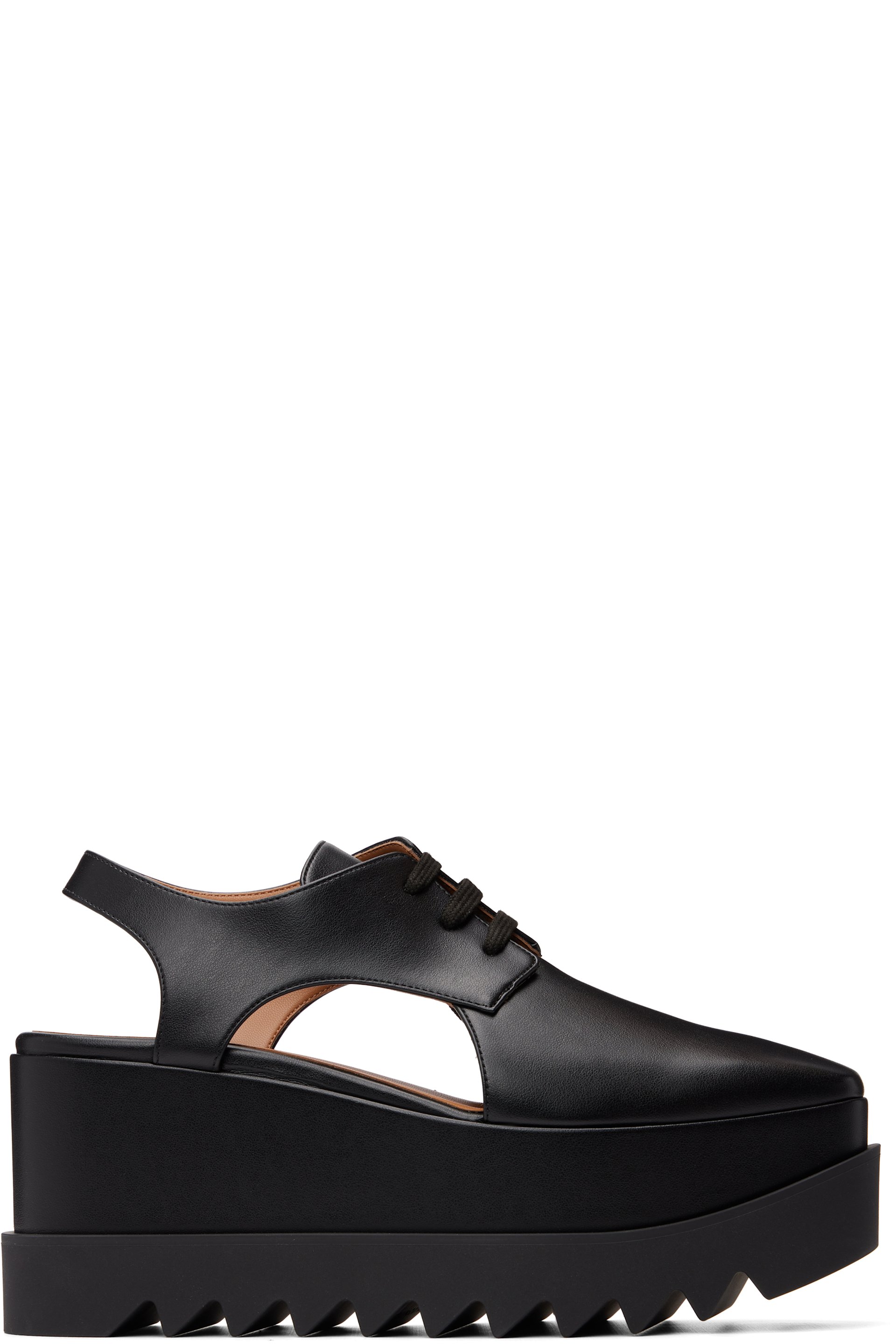 Stella McCartney - Black Elyse Slingback Derbys