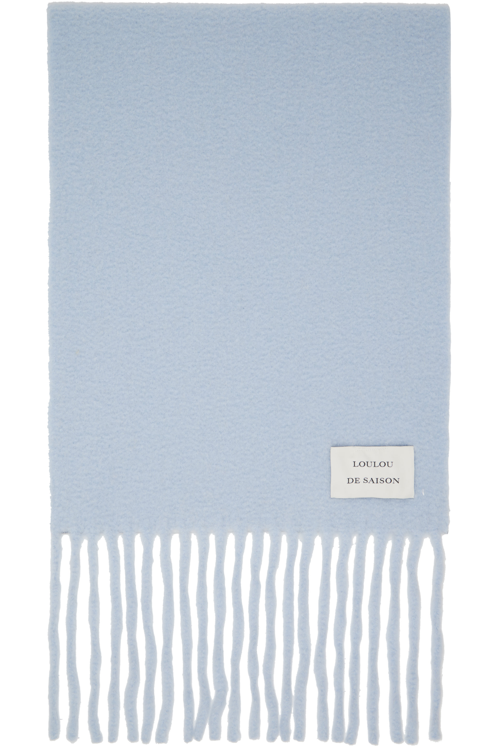 Loulou de Saison - Blue SANTO LDS Alpaca Scarf