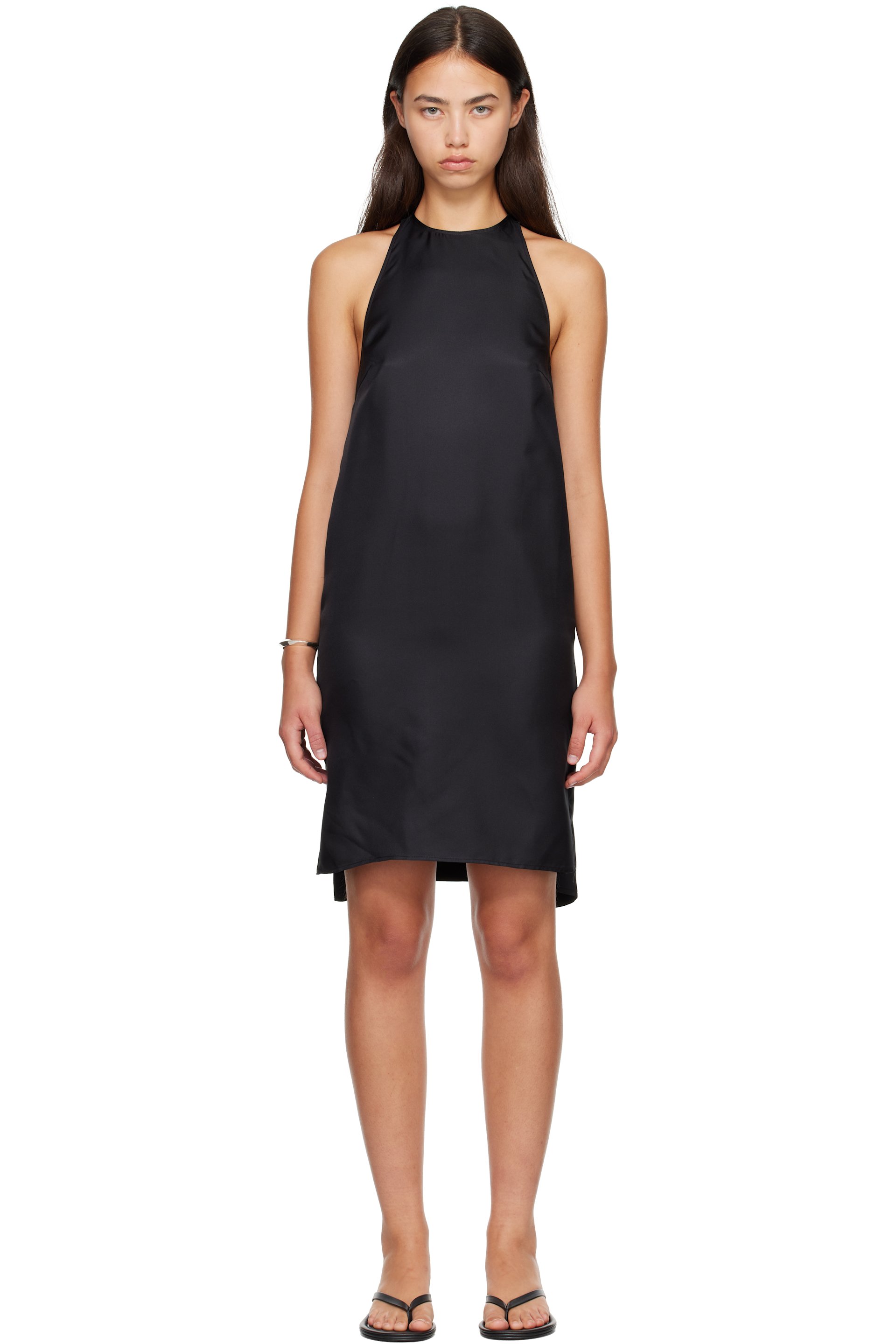Loulou de Saison - Black BRUNA 01 Minidress