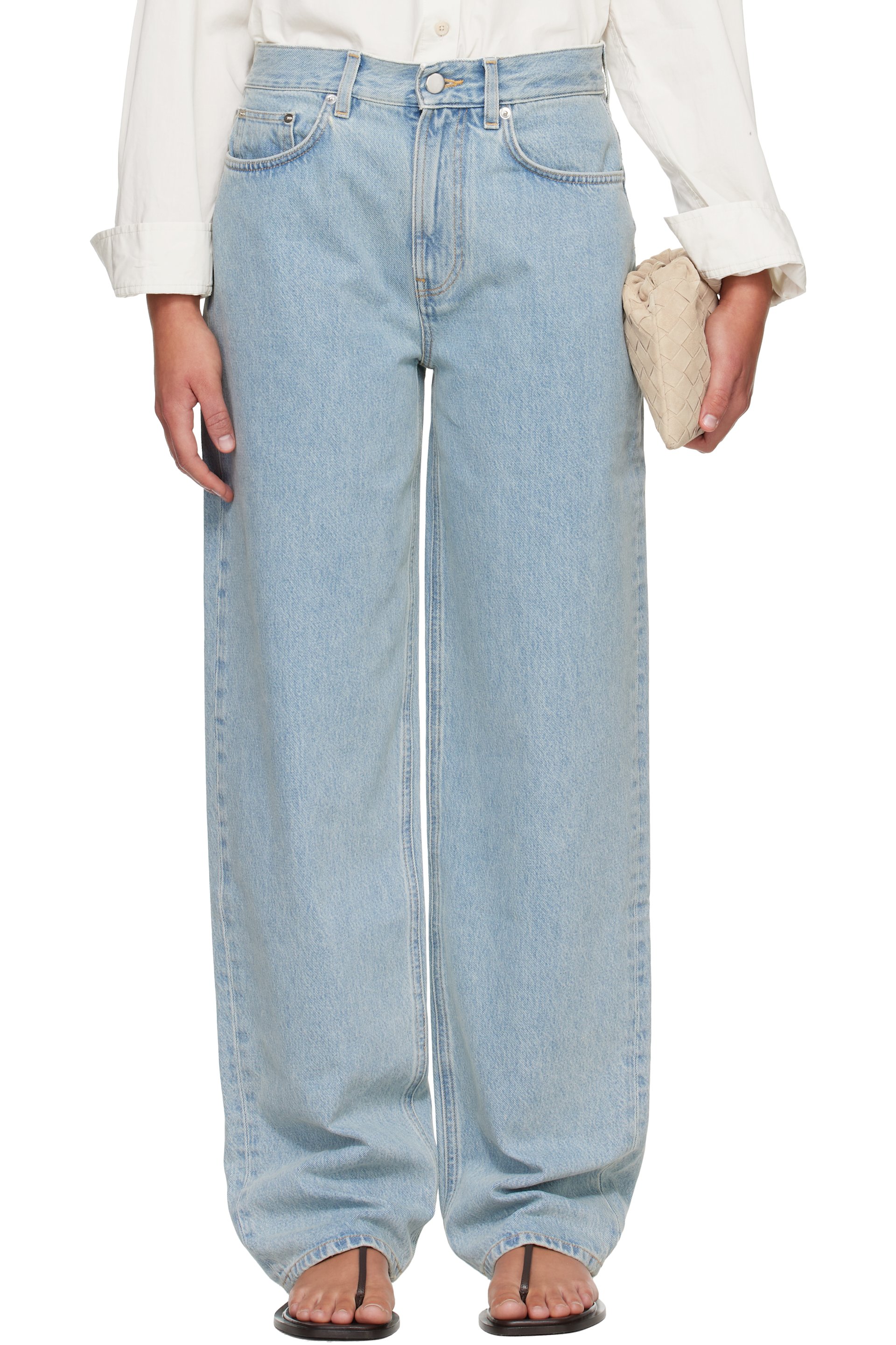 Loulou de Saison - Blue SAMUR LDS Boyfriend Jeans