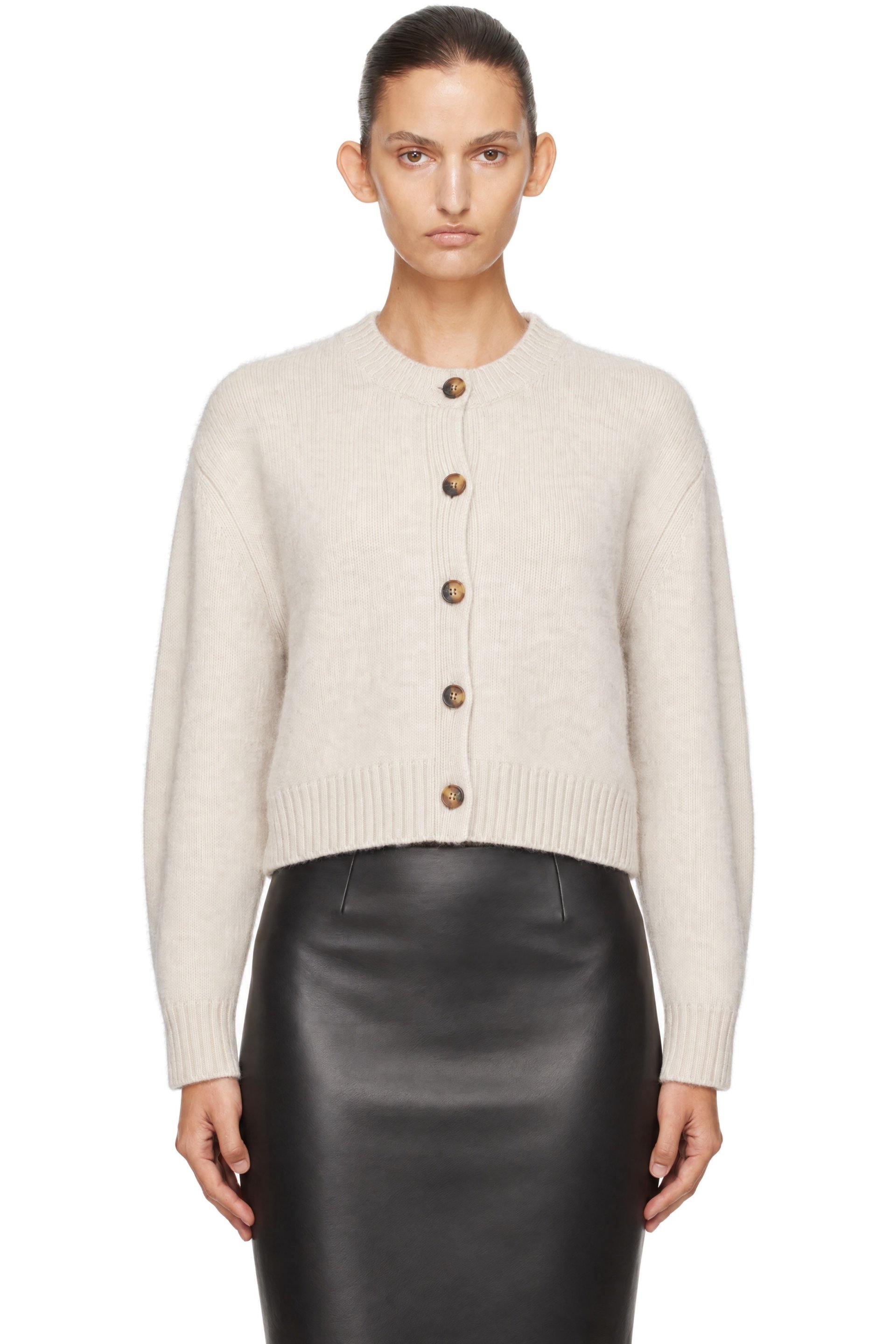 Loulou de Saison - Off-White REMUS Yak Blend Cardigan