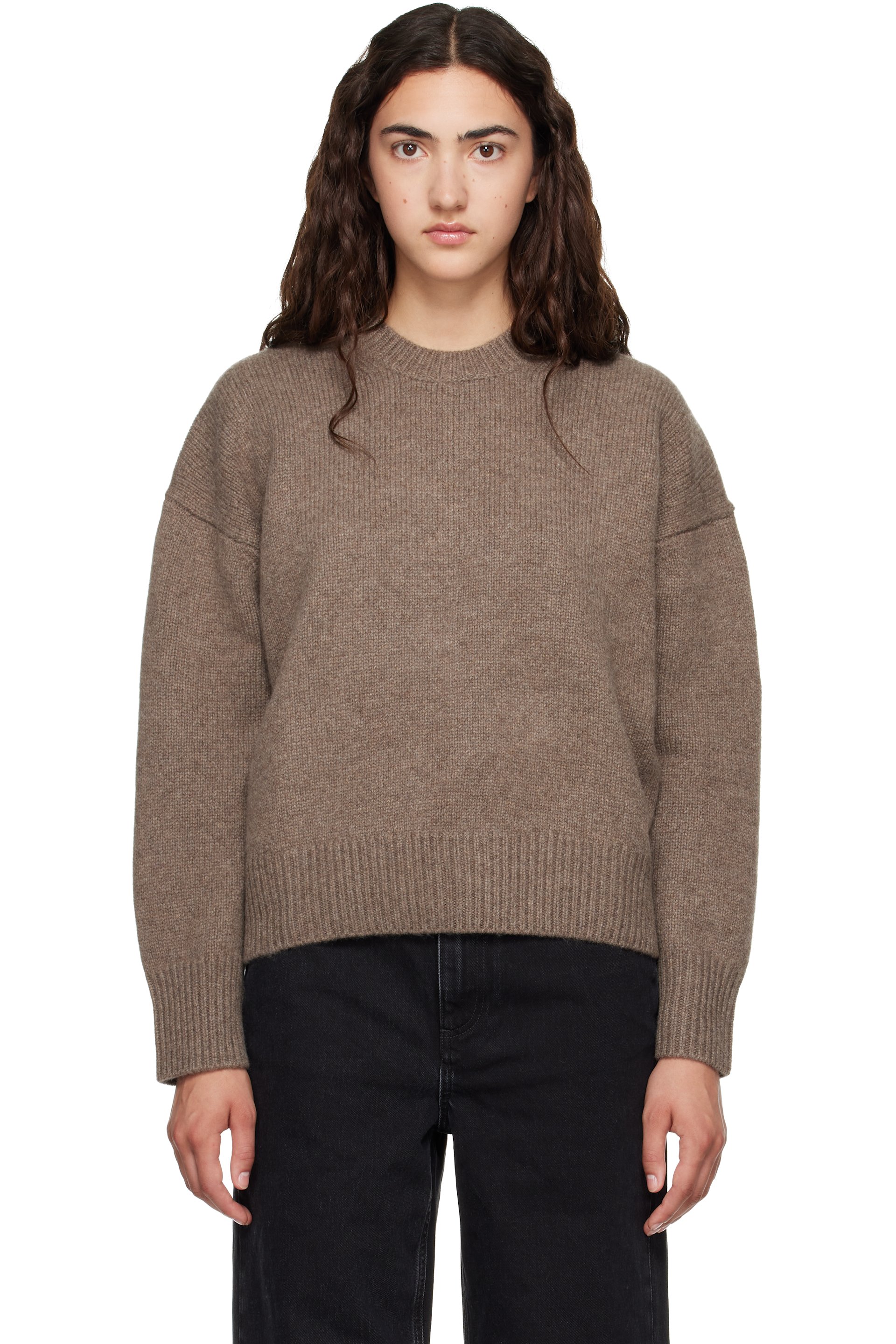 Loulou de Saison - Taupe PIA LDS Oversized Sweater