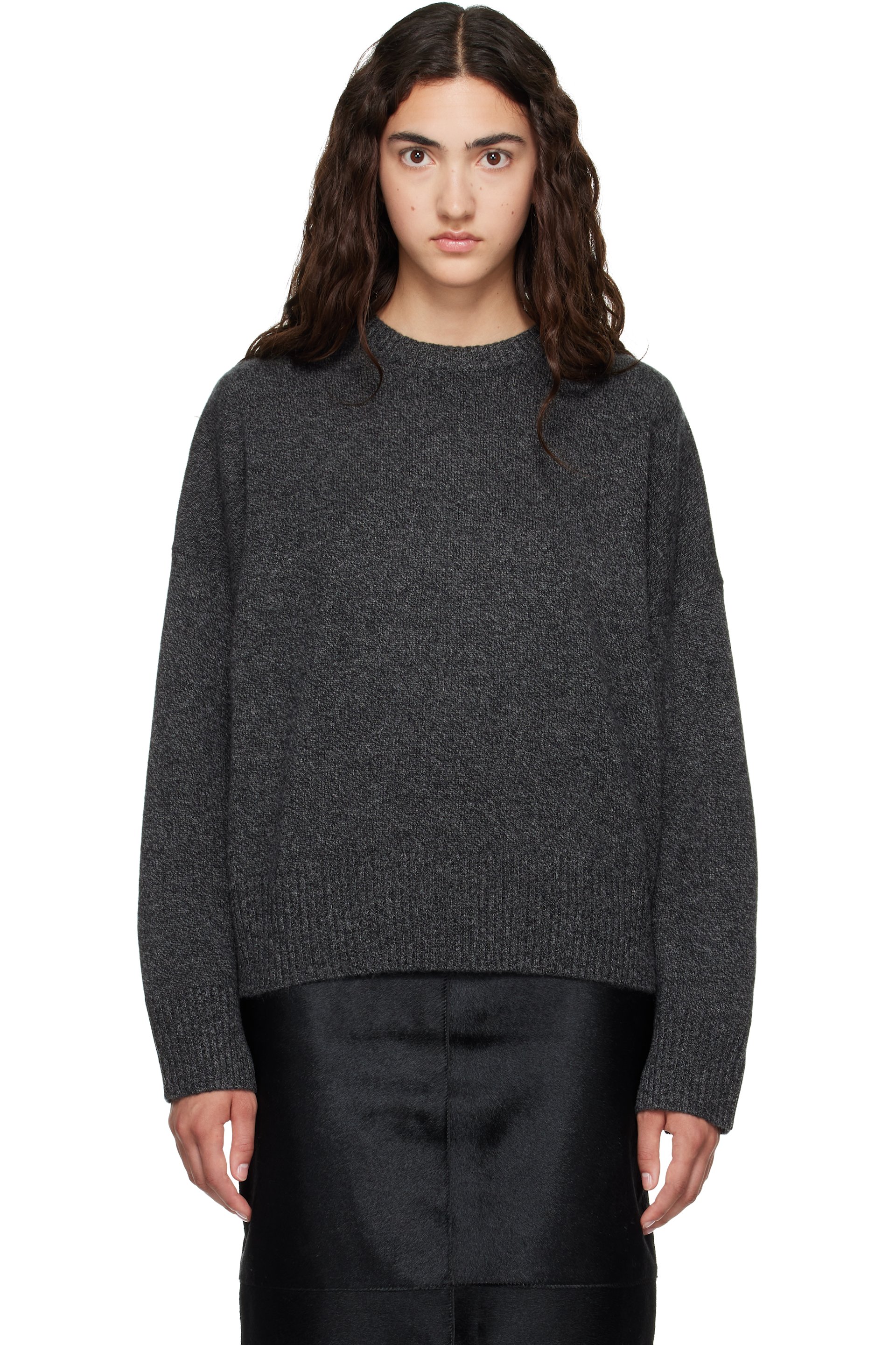 Loulou de Saison - Gray ANTON LDS Cashmere Sweater
