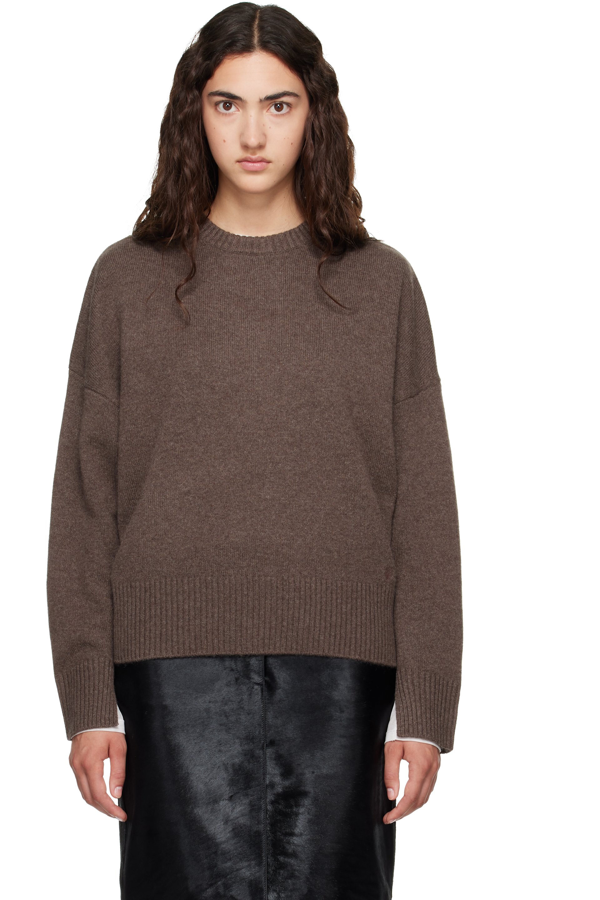Loulou de Saison - Brown ANTON LDS Cashmere Sweater