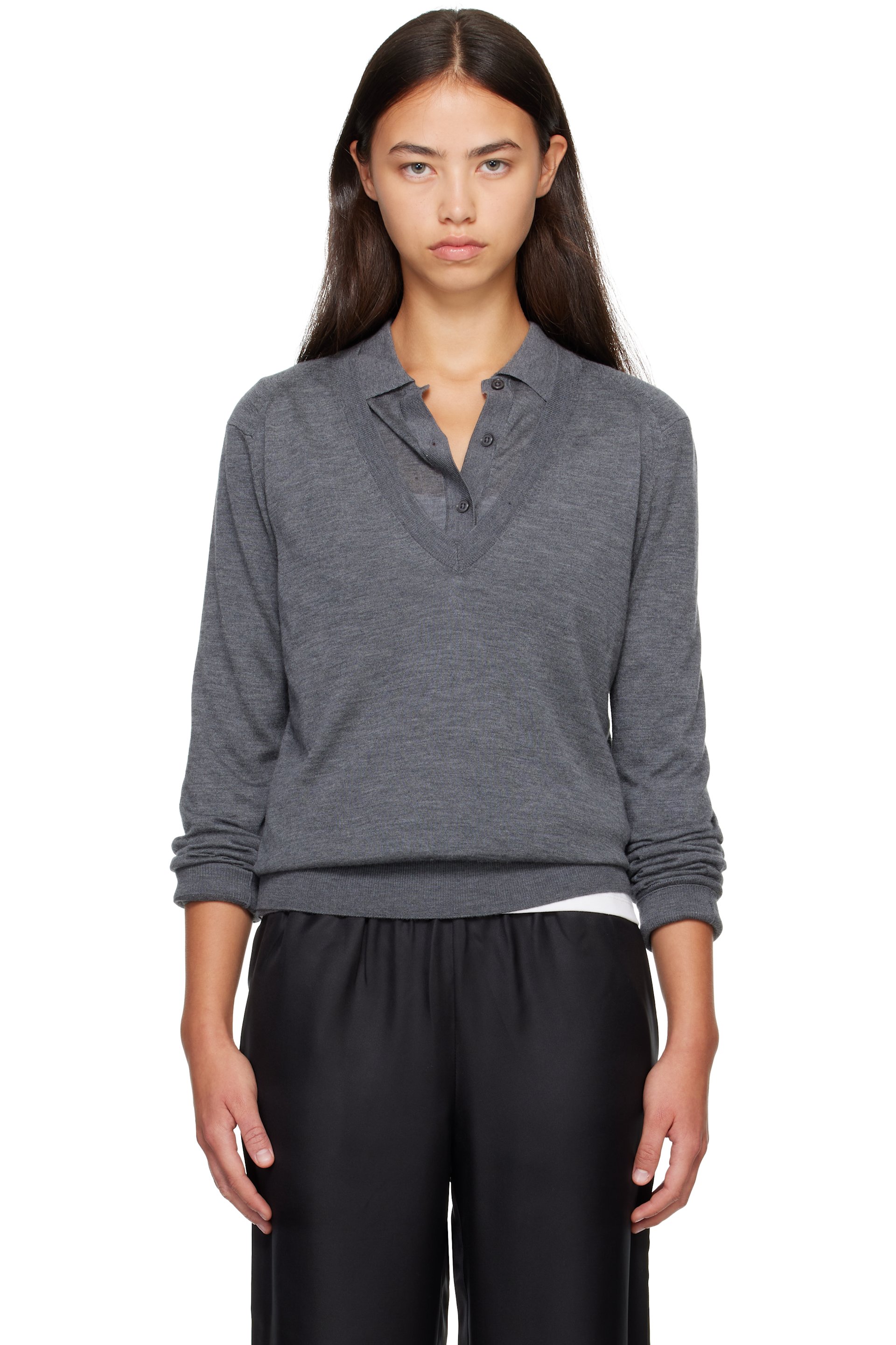 Loulou de Saison - Gray Julio LDS Sweater