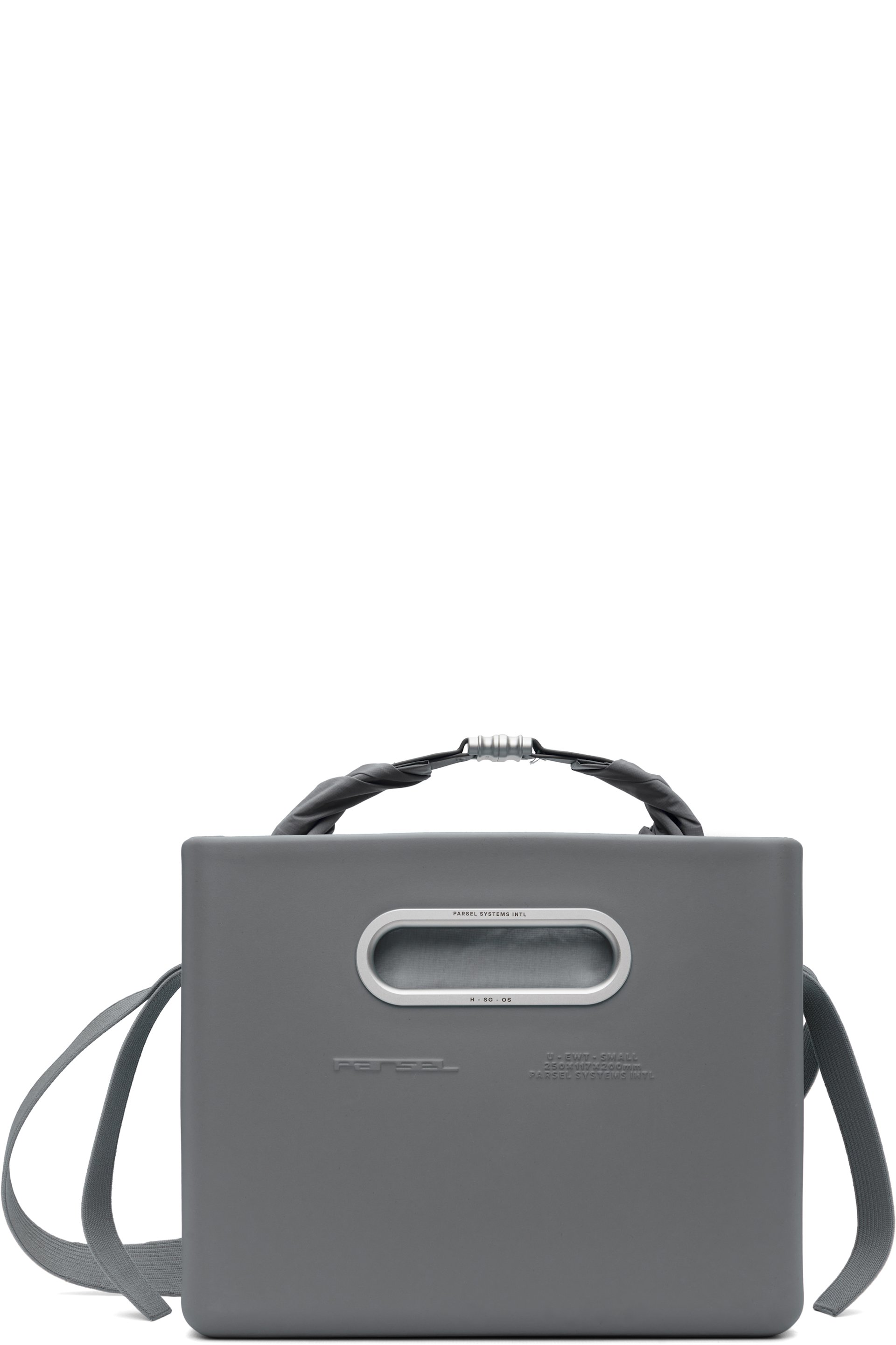 Parsel - Pochette cabas horizontal Clutch System gris